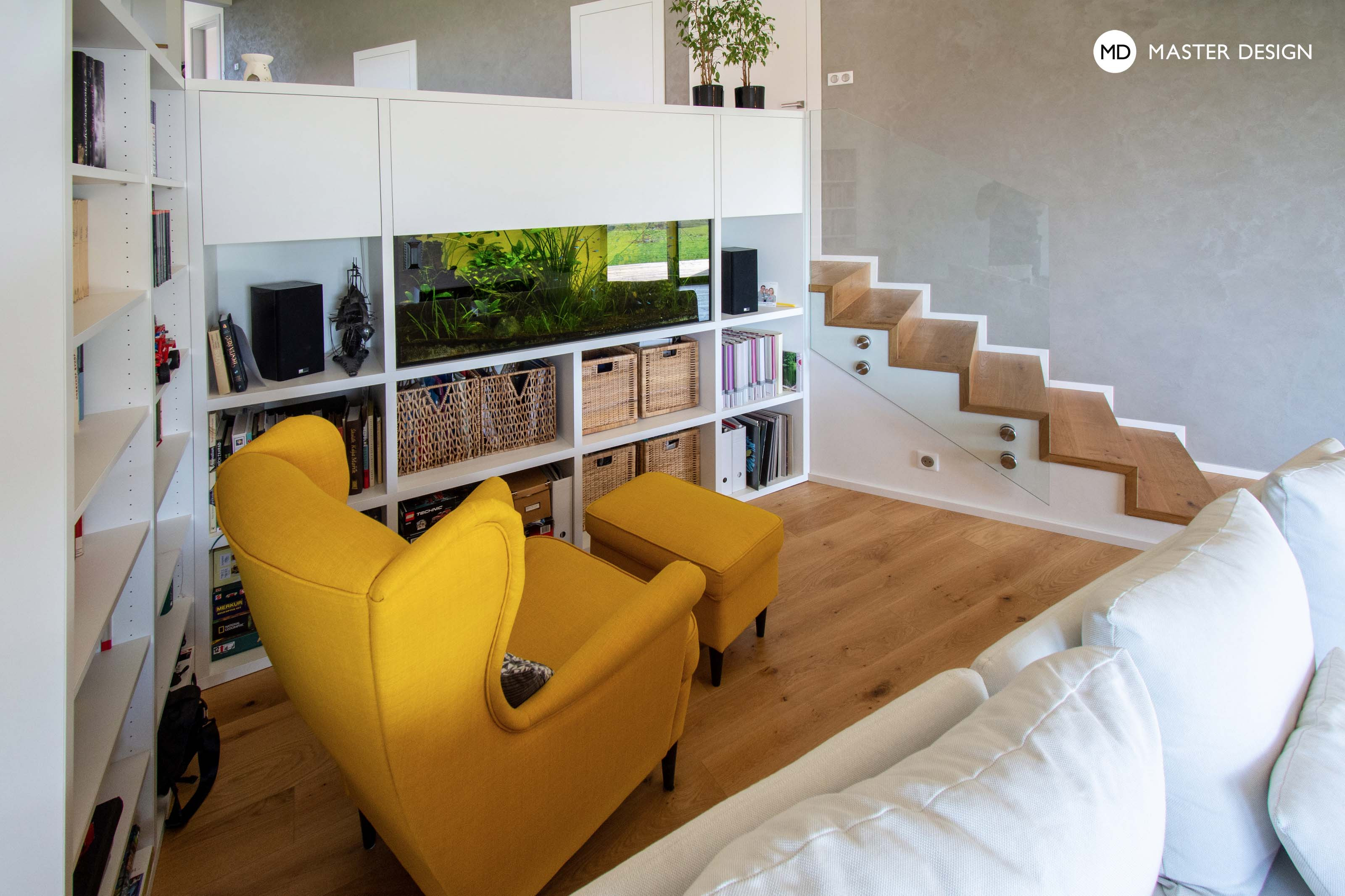 Modern bungalow in the slope with terrace having solid roof for young familyOdolená Voda - visualisation13