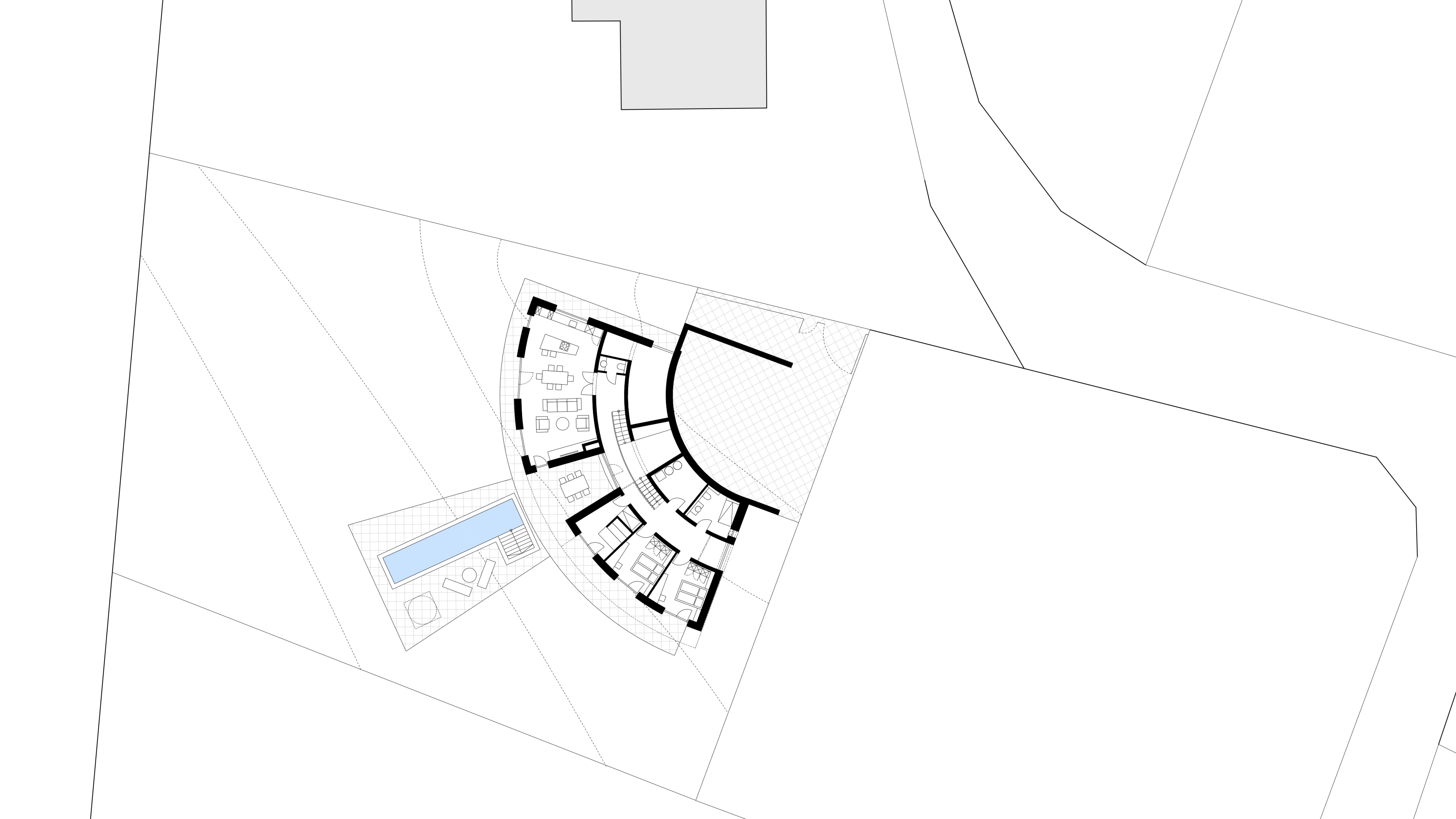 Rounded house close to the forest with wellness and wine cellarOstrava Poruba - visualisation4