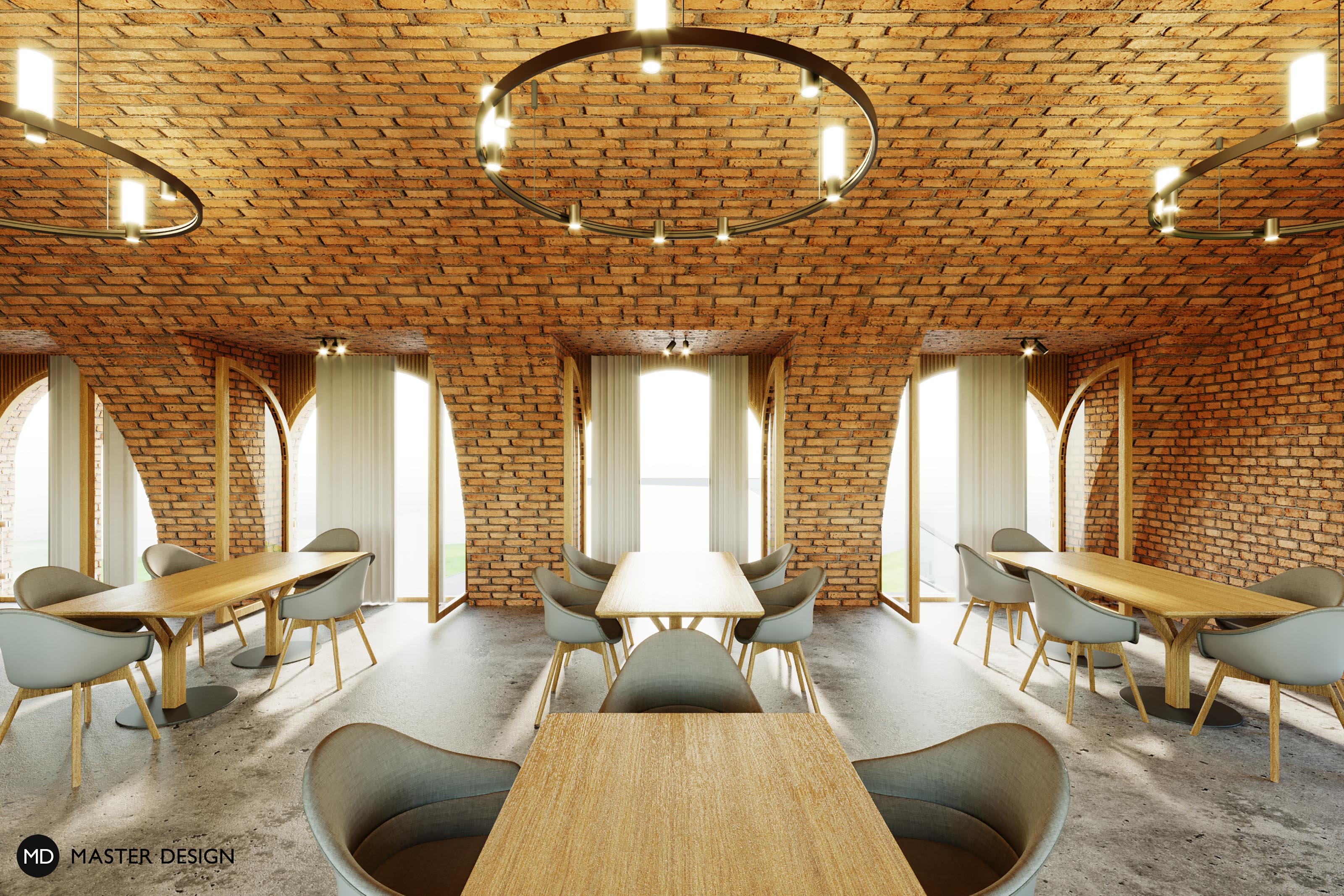 Wine tasting area of Hort wineryZnojmo - visualisation2