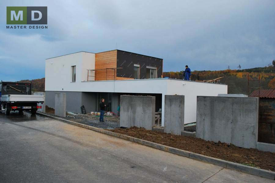 ConstructionFamily house Kostelec u Zlína - visualisation61