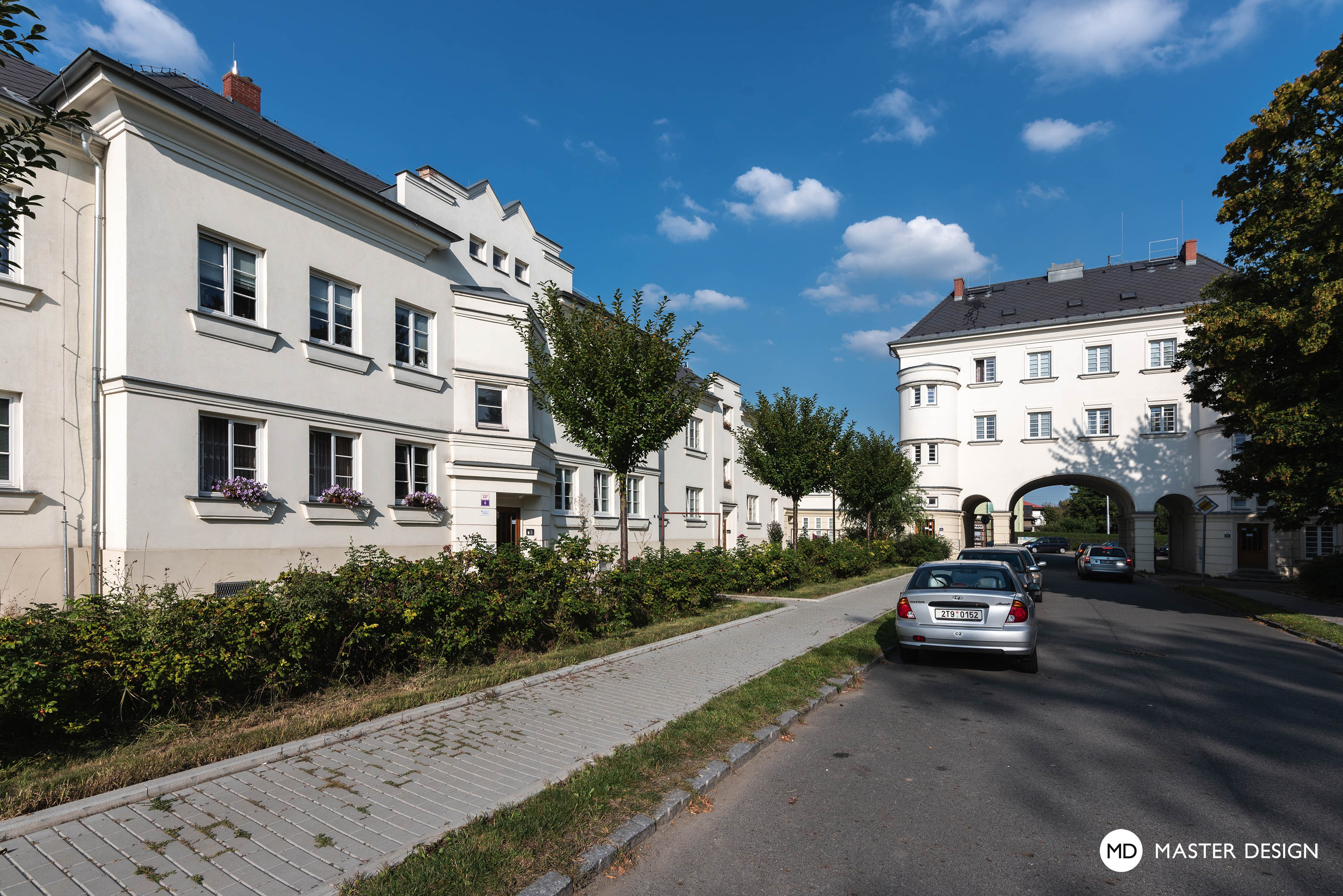 Rekonstrukce historických bytových domů Jubilejní kolonie - Ostrava - vizualizace 2