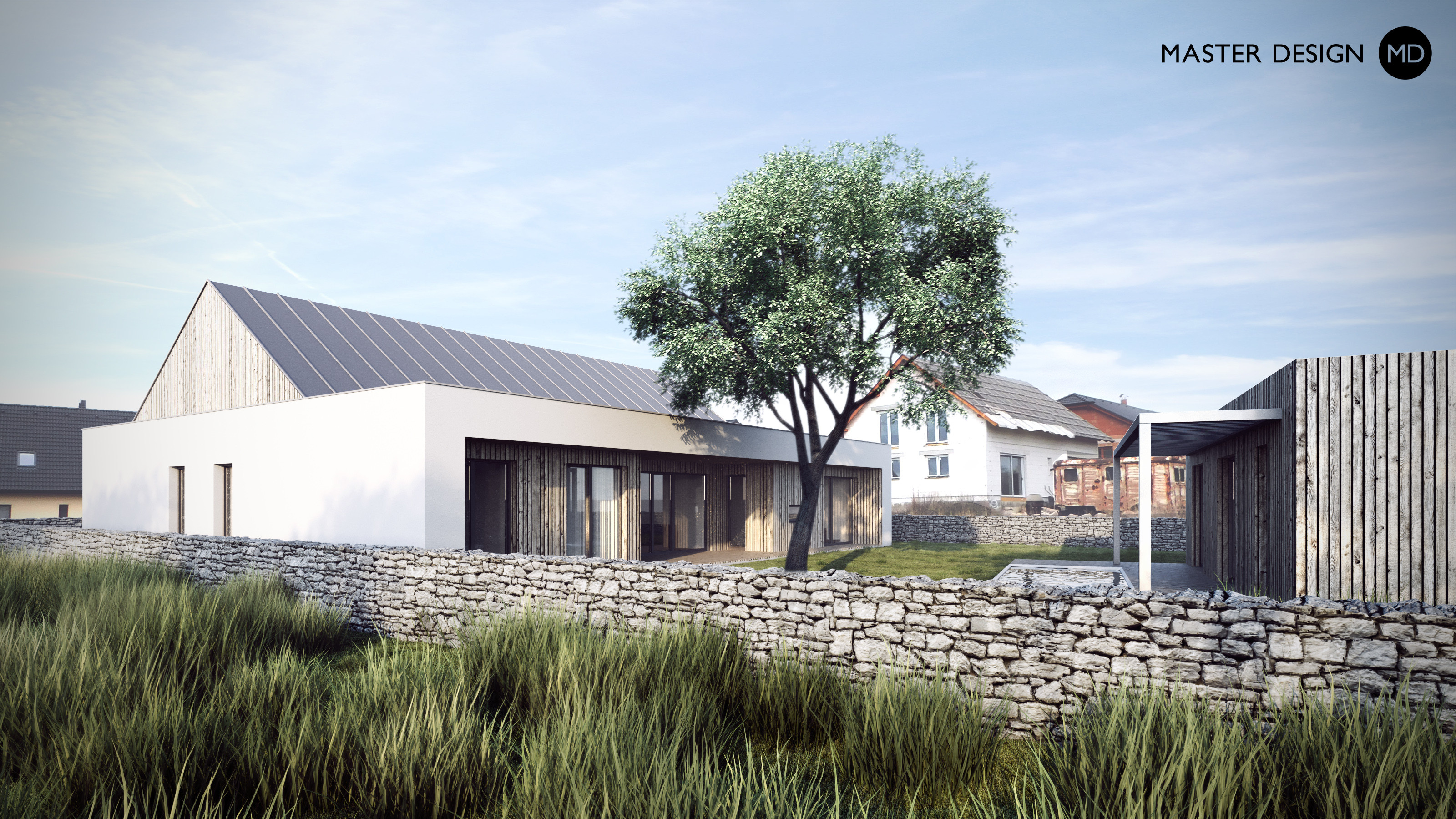 A Family House with Gentlemen's ClubHlinsko - visualisation2 A Family House with Gentlemen's ClubHlinsko - visualisation2