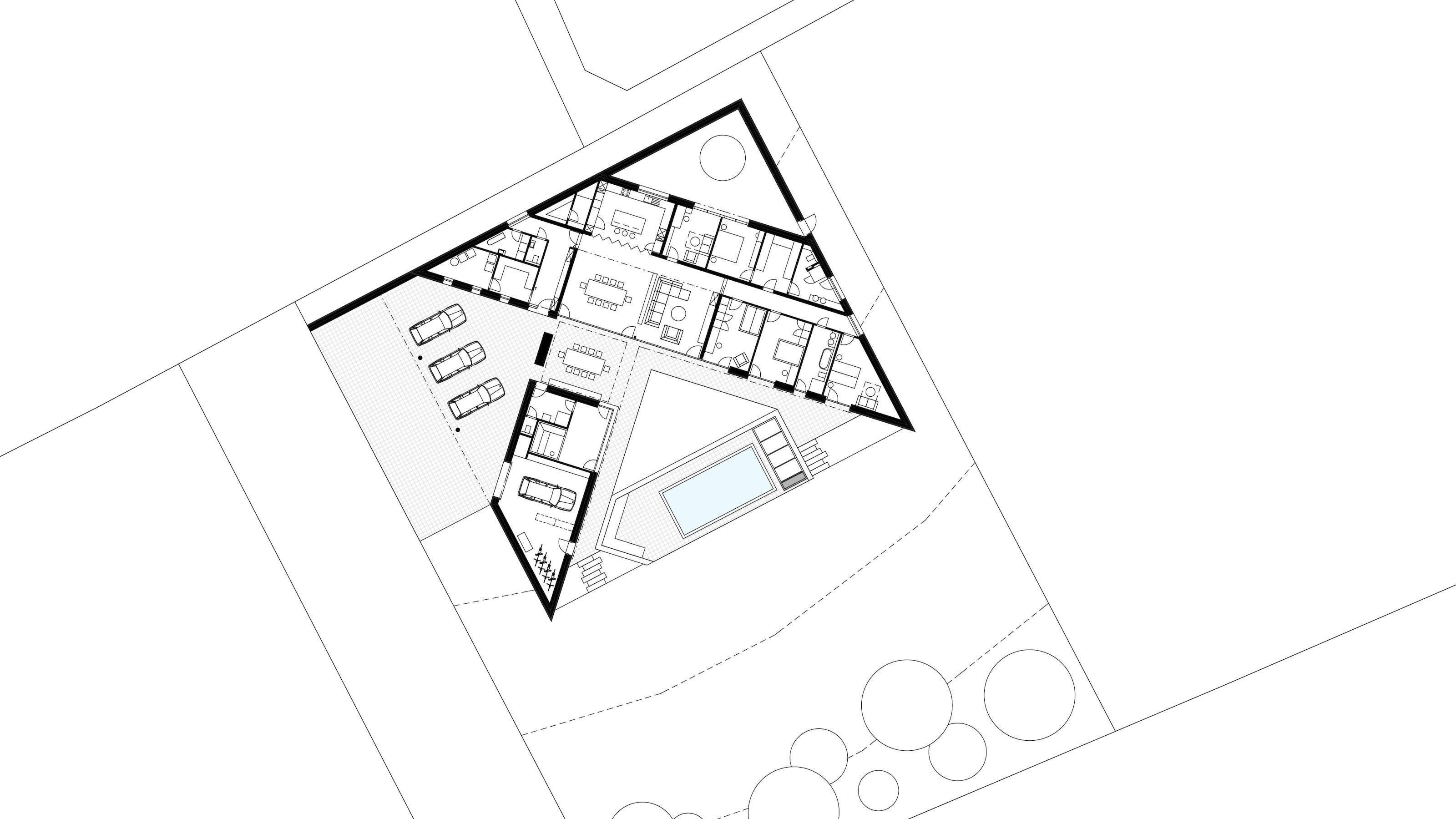The Tuscan Style Modern Villa with AtriumNový Jičín - visualisation5 The Tuscan Style Modern Villa with AtriumNový Jičín - visualisation5