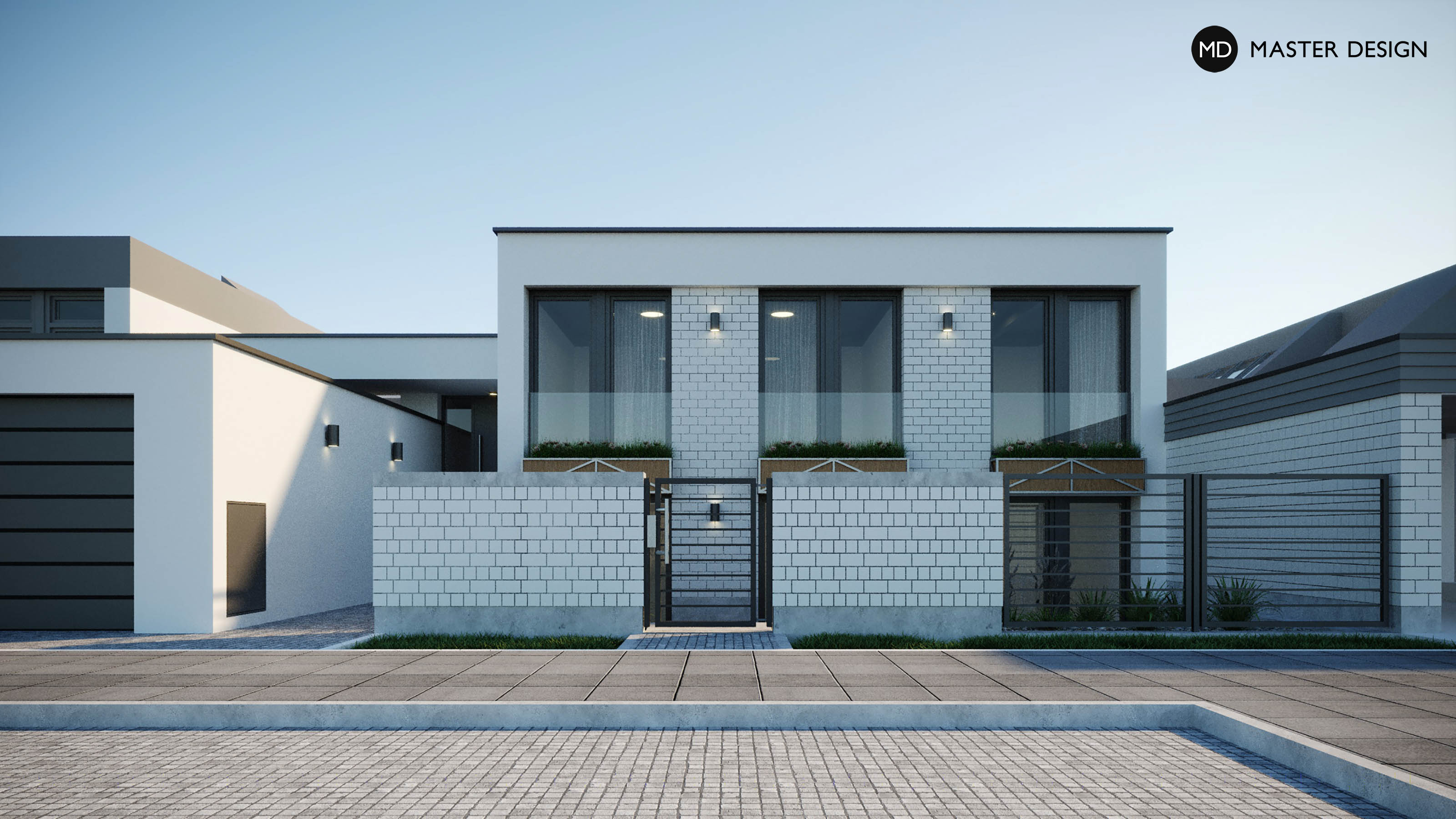 The Refurbishment of Listed Terraced House Made of BrickworkKarlsruhe, Německo - visualisation2 The Refurbishment of Listed Terraced House Made of BrickworkKarlsruhe, Německo - visualisation2