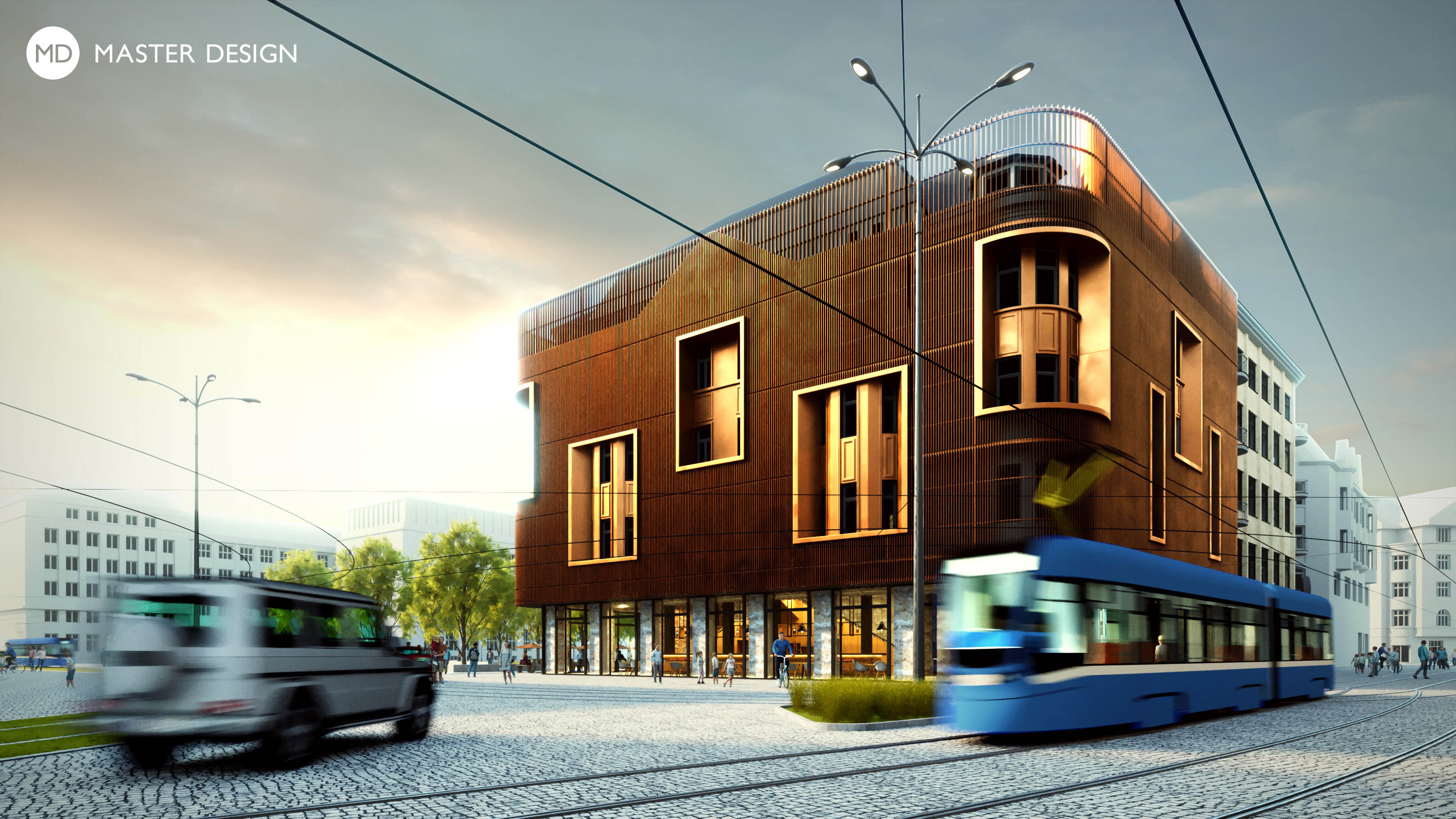 Rekonstrukce obchodního domu Ostravica Textilia na kulturní centrum - Ostrava - preview