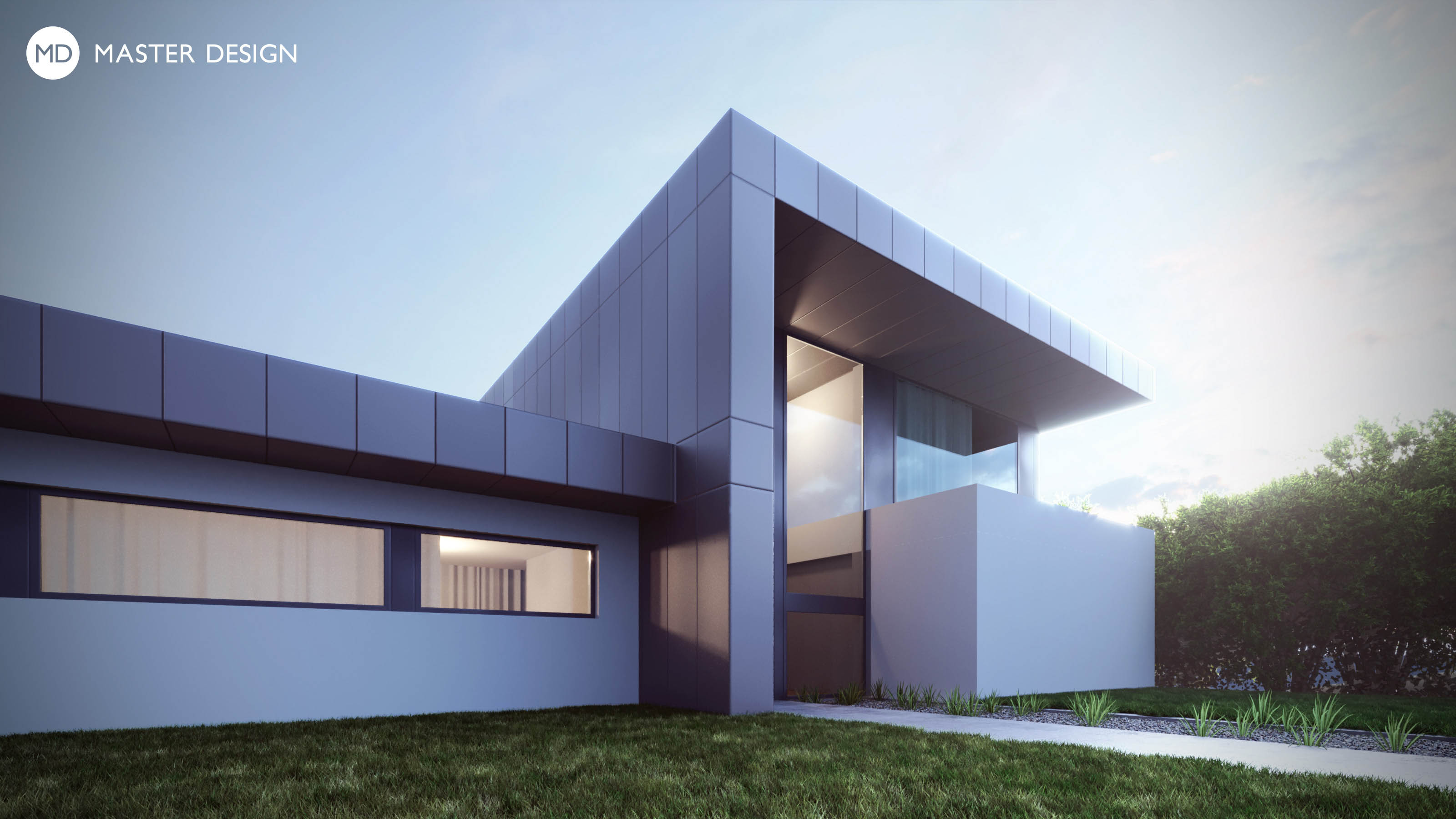 Reconstruction of a Luxury Vila under Svatý KopečekOlomouc  - visualisation2