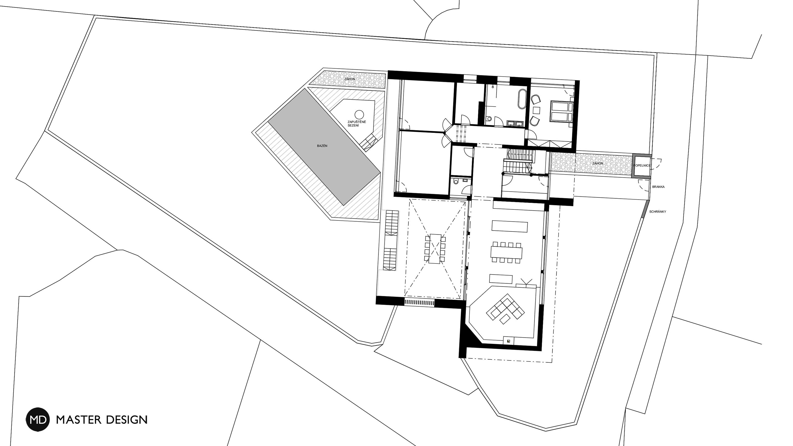 Rekonstrukce luxusní vily pod Svatým KopečkemOlomouc - vizualizace4 Rekonstrukce luxusní vily pod Svatým KopečkemOlomouc - vizualizace4