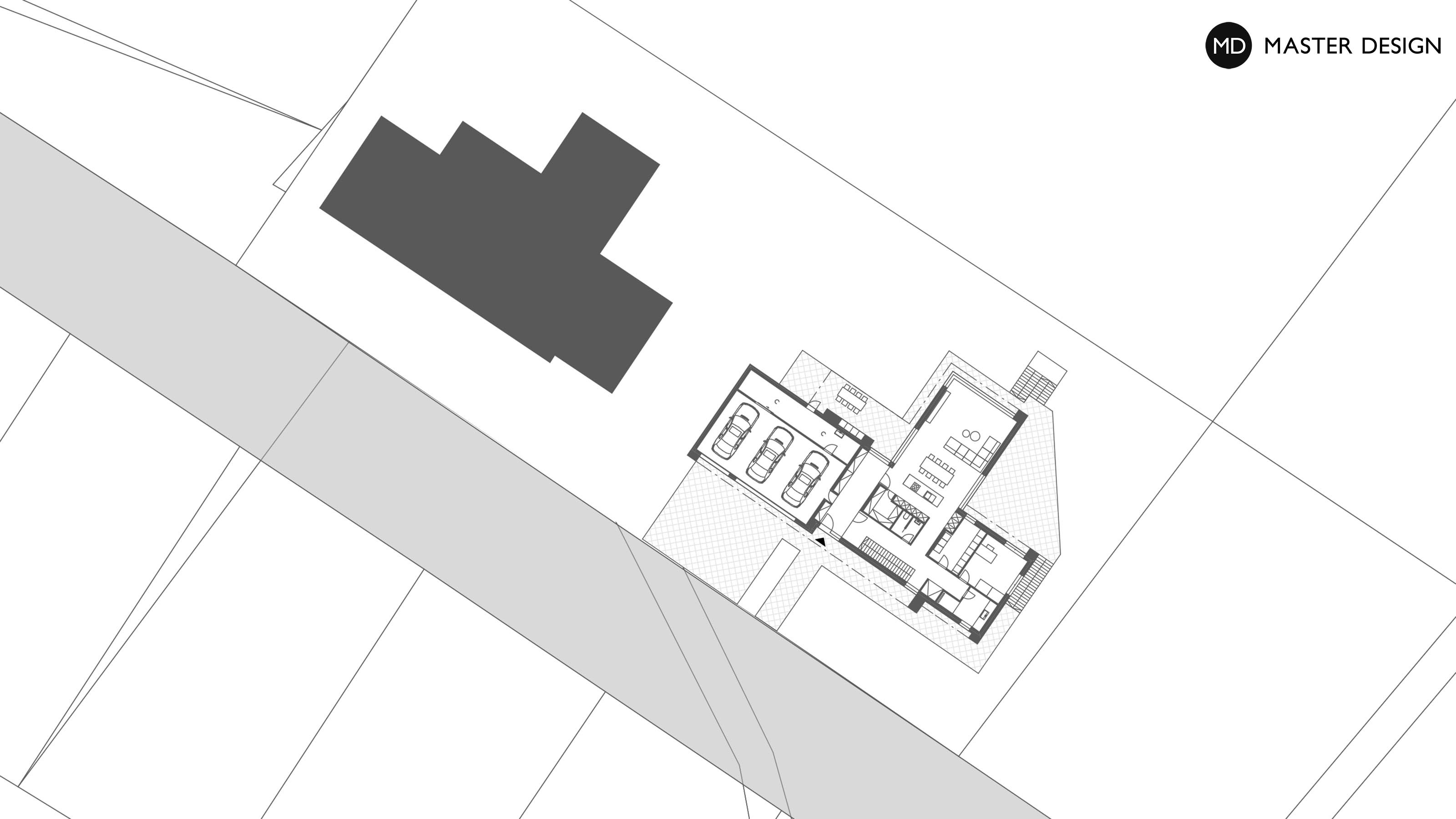 Two Luxury Villas for Siblings with Metal Facades and Views of Zelená horaŽďár nad Sázavou - visualisation4 Two Luxury Villas for Siblings with Metal Facades and Views of Zelená horaŽďár nad Sázavou - visualisation4