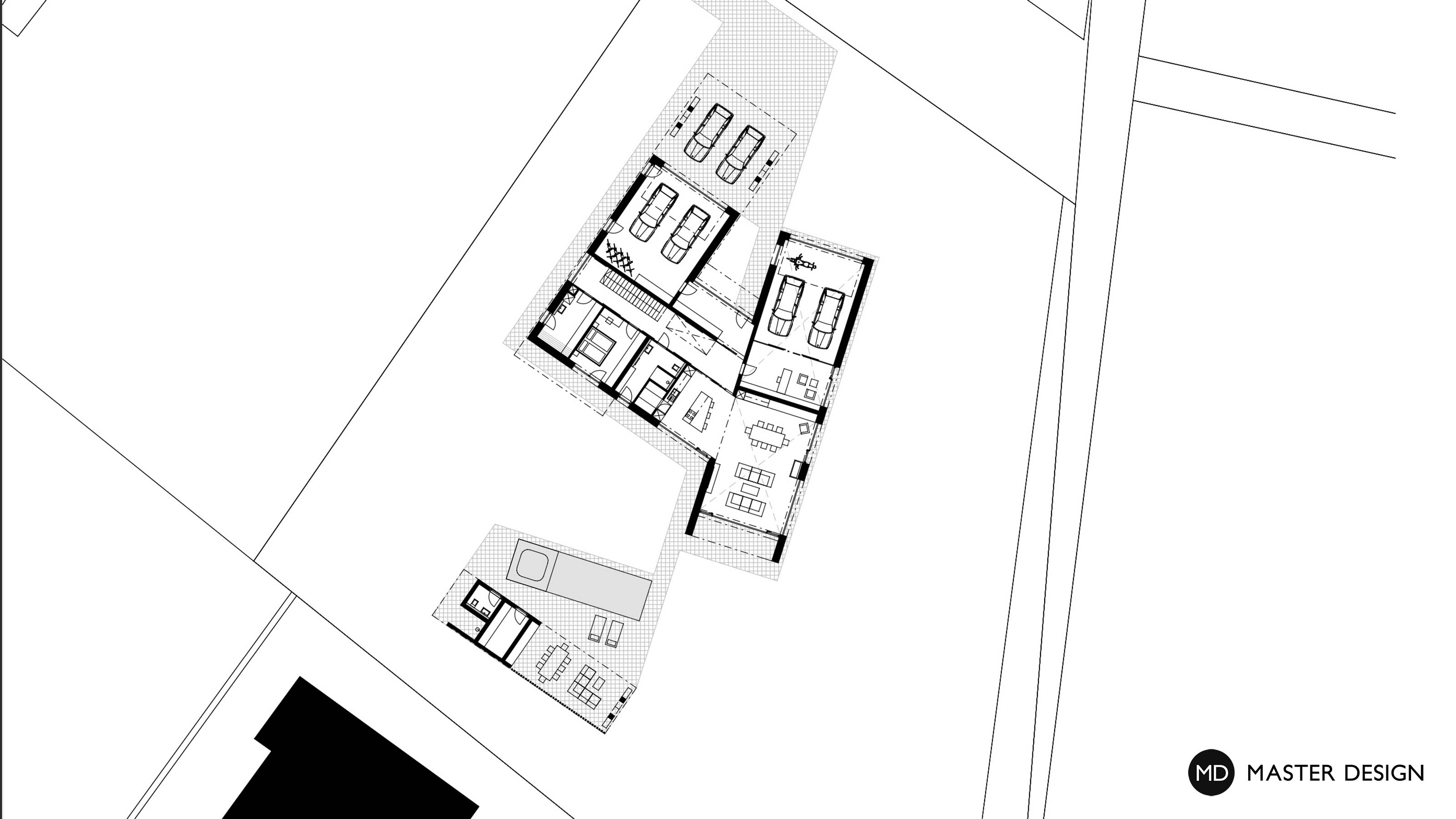 Country Villa Turned towards the View of Kunětická HoraStaré Hradiště - visualisation4 Country Villa Turned towards the View of Kunětická HoraStaré Hradiště - visualisation4