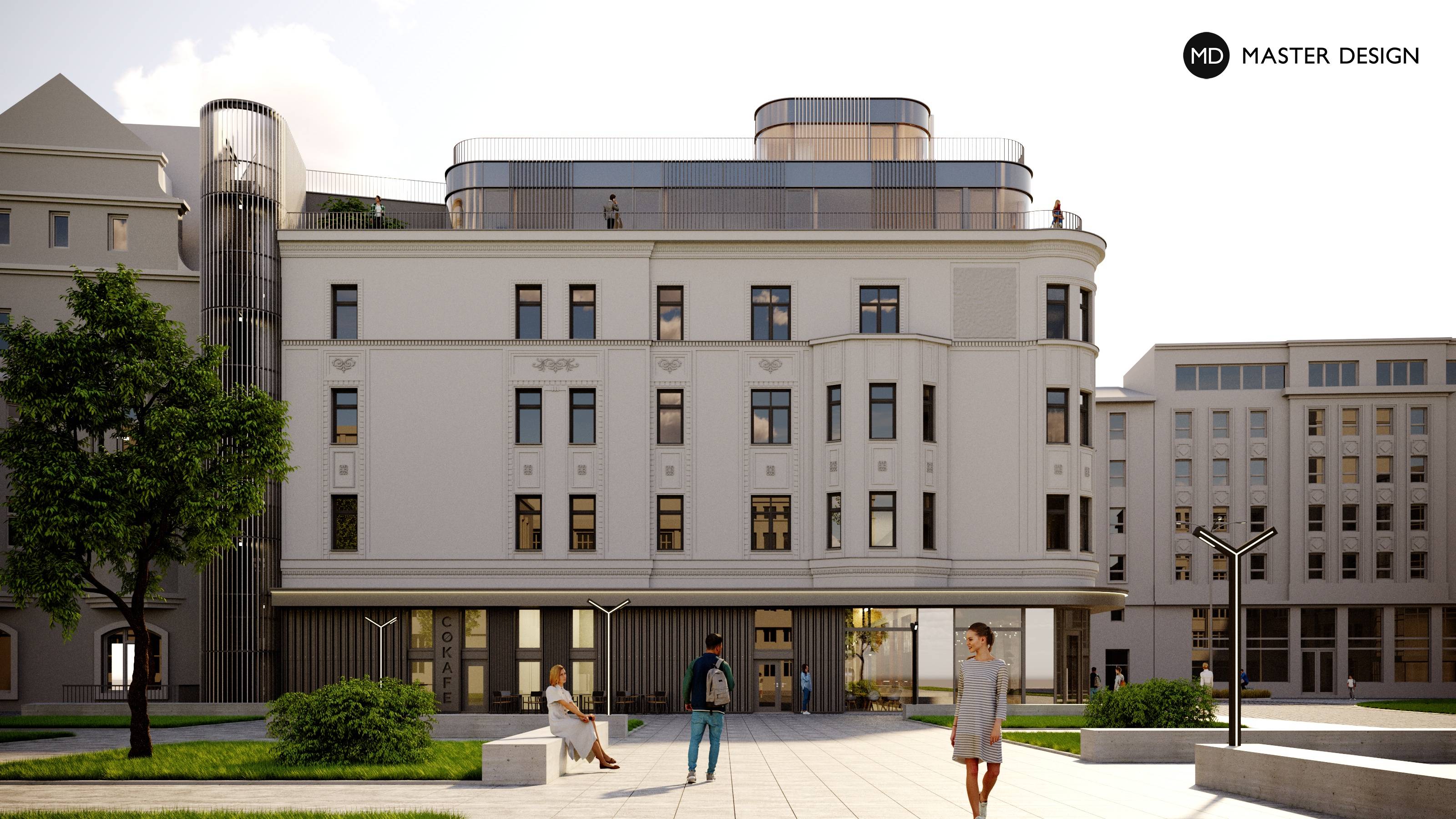 Reconstruction and Extension of Ostravica Department StoreOstrava - visualisation2