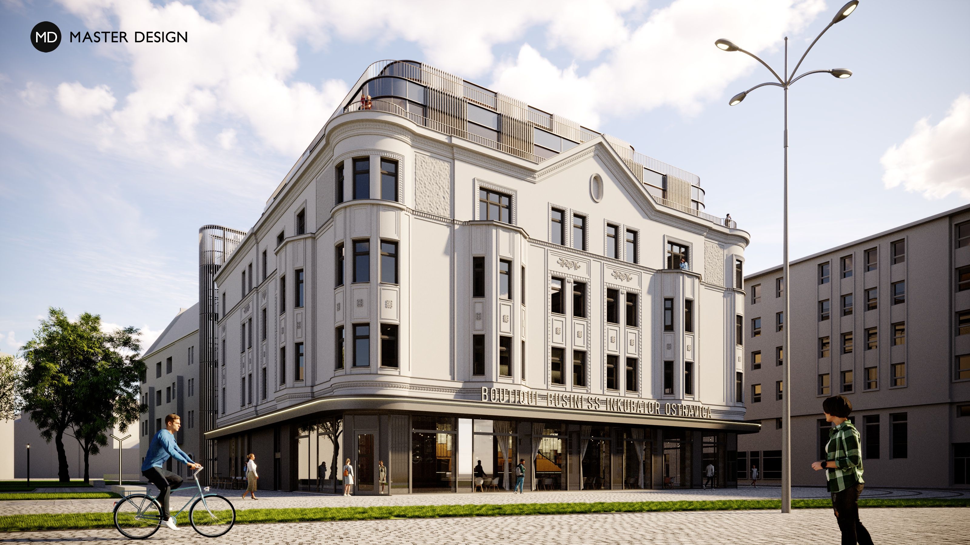 Reconstruction and Extension of Ostravica Department StoreOstrava - visualisation3