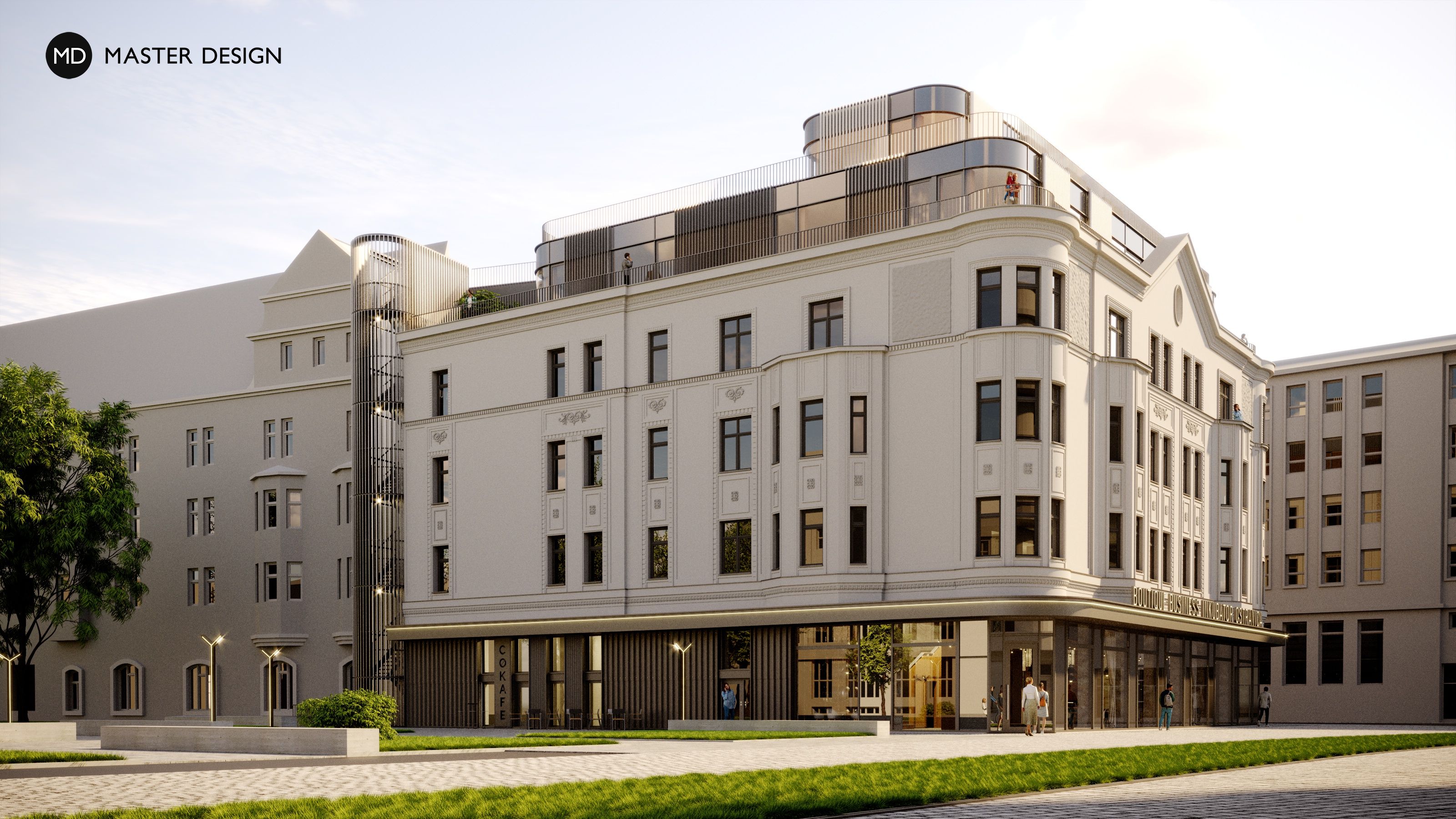 Reconstruction and Extension of Ostravica Department StoreOstrava - visualisation5