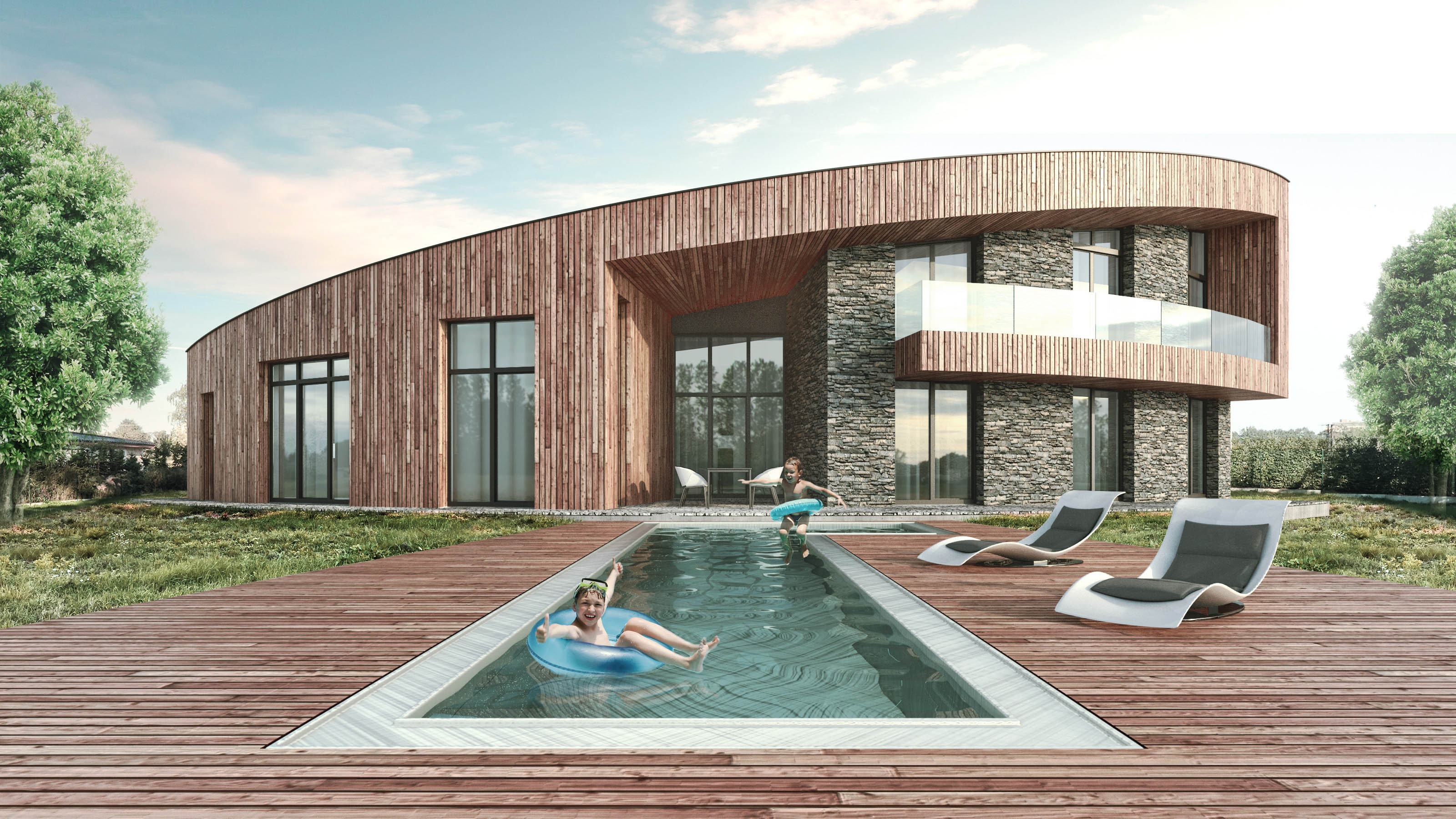 We are architectural atelier. Architects, engineers, graphic designers, structural engineers, technologists, and construction supervisors operating throughout Czech Republic.