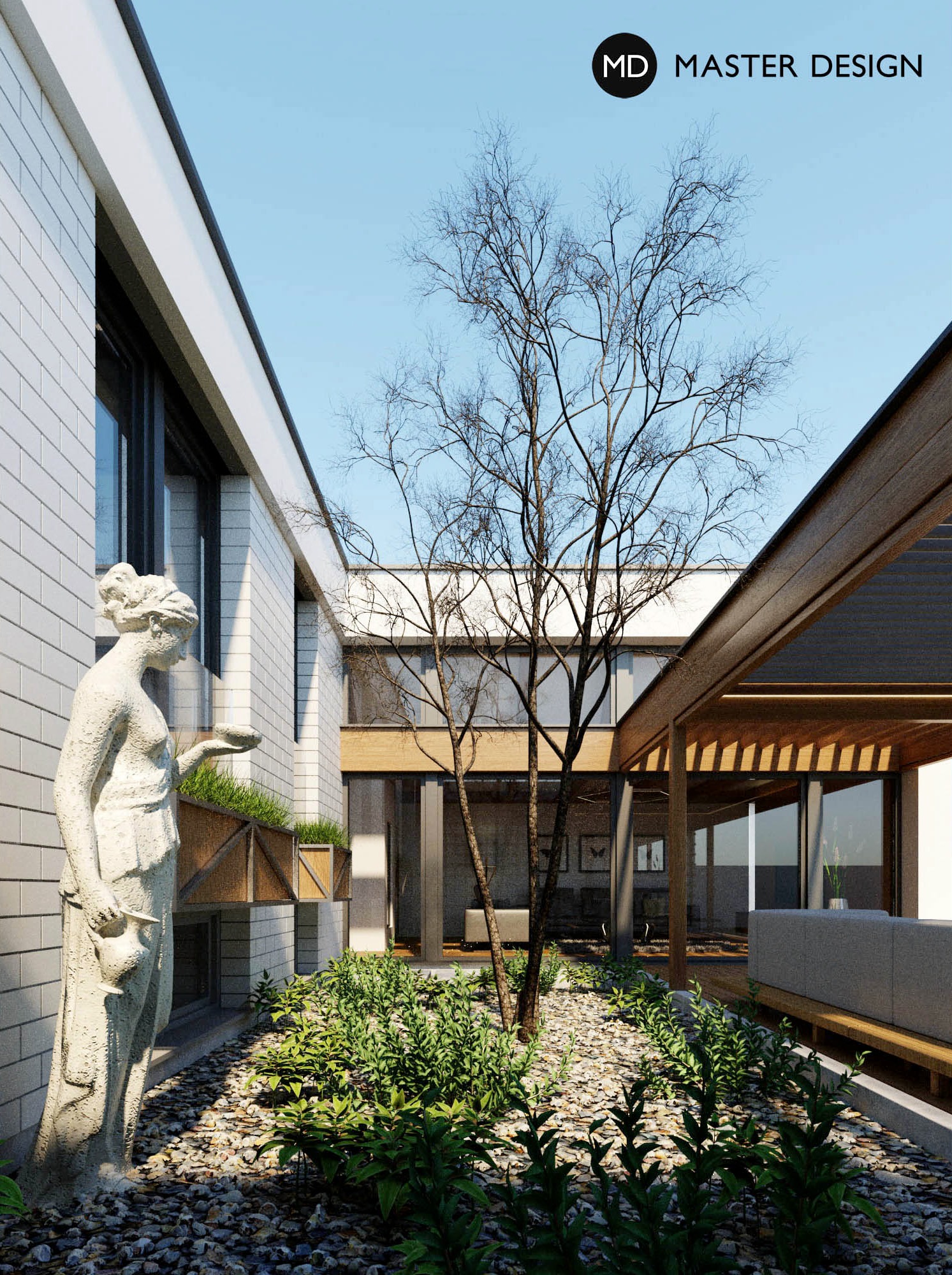 The Refurbishment of Listed Terraced House Made of BrickworkKarlsruhe, Německo - visualisation4 The Refurbishment of Listed Terraced House Made of BrickworkKarlsruhe, Německo - visualisation4