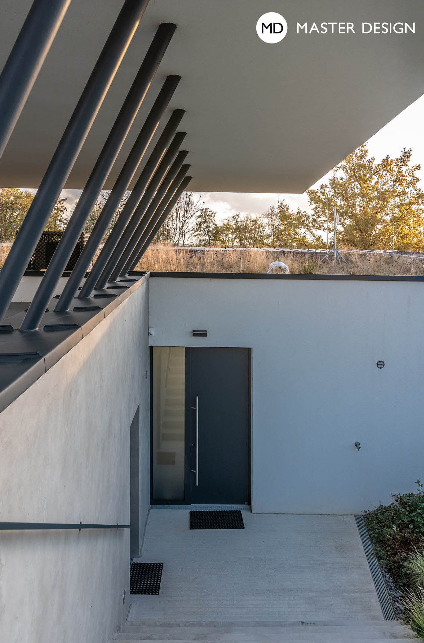 Bungalow in the Slope with Green Roof and Distinctive Parking Space CoverPraha Benice - visualisation9