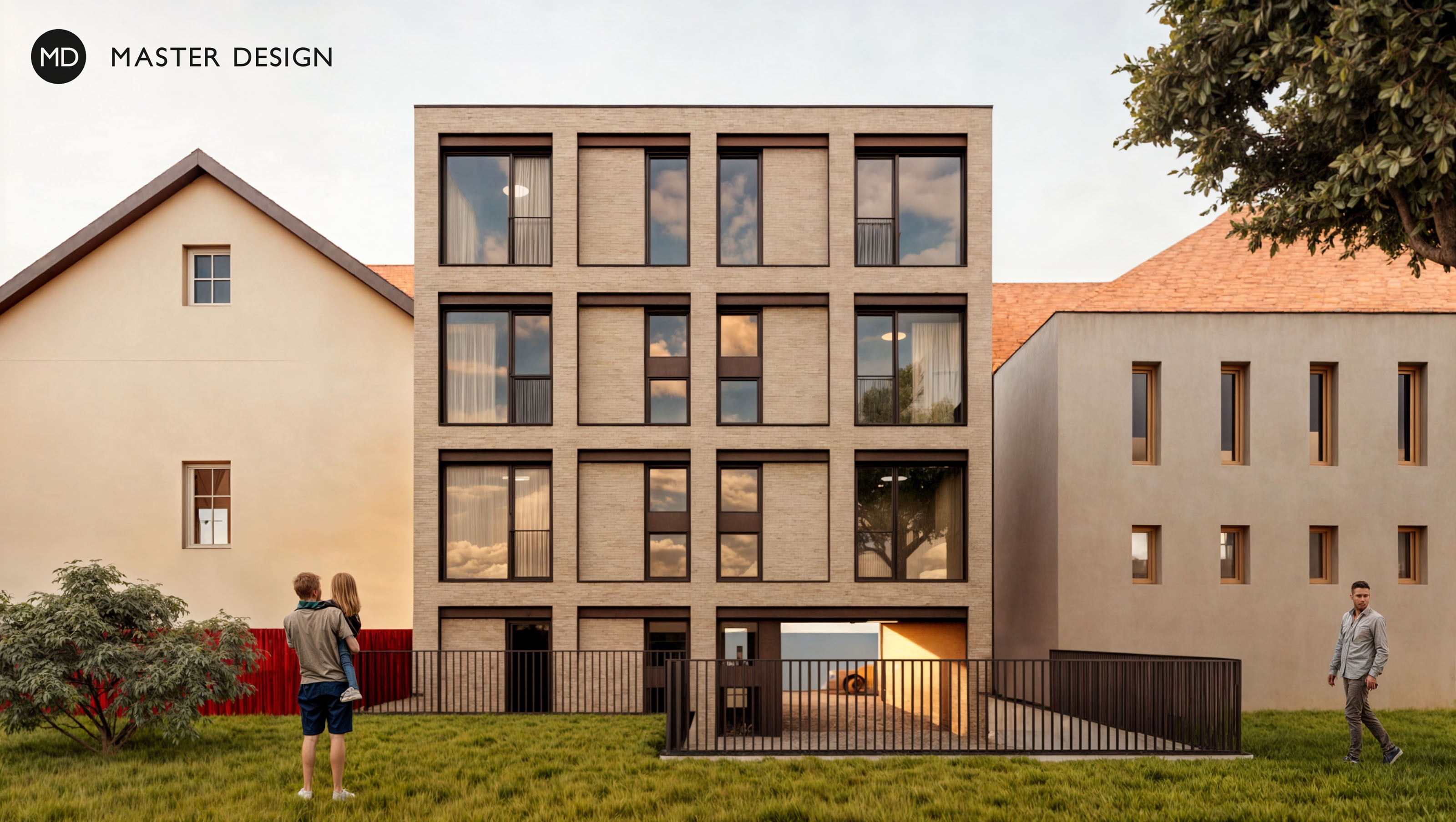 Appartment buildingHlučín - visualisation2 Appartment buildingHlučín - visualisation2