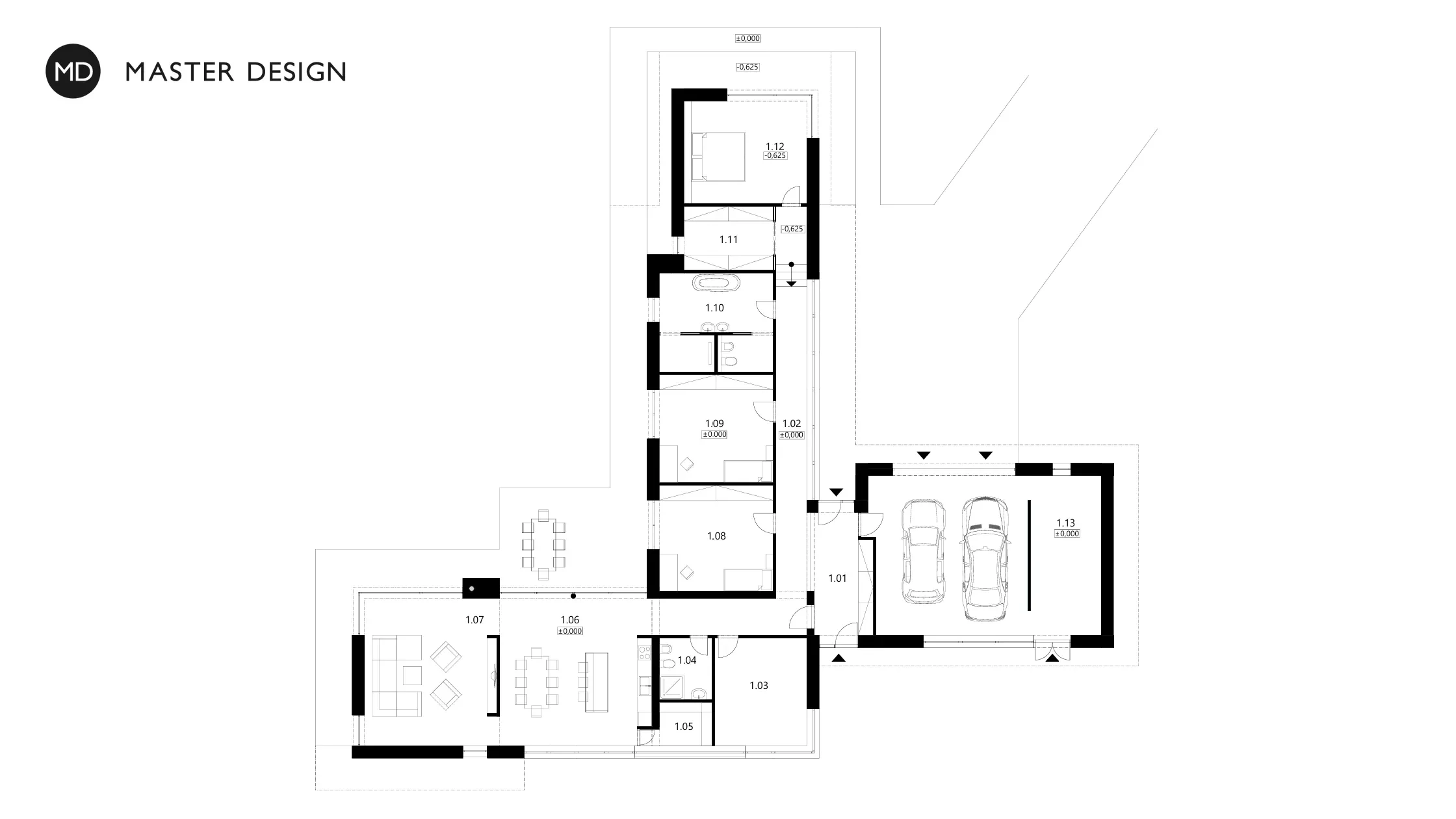 Luxury storey villa near the pondMýto u Rokycan - visualisation5 Luxury storey villa near the pondMýto u Rokycan - visualisation5