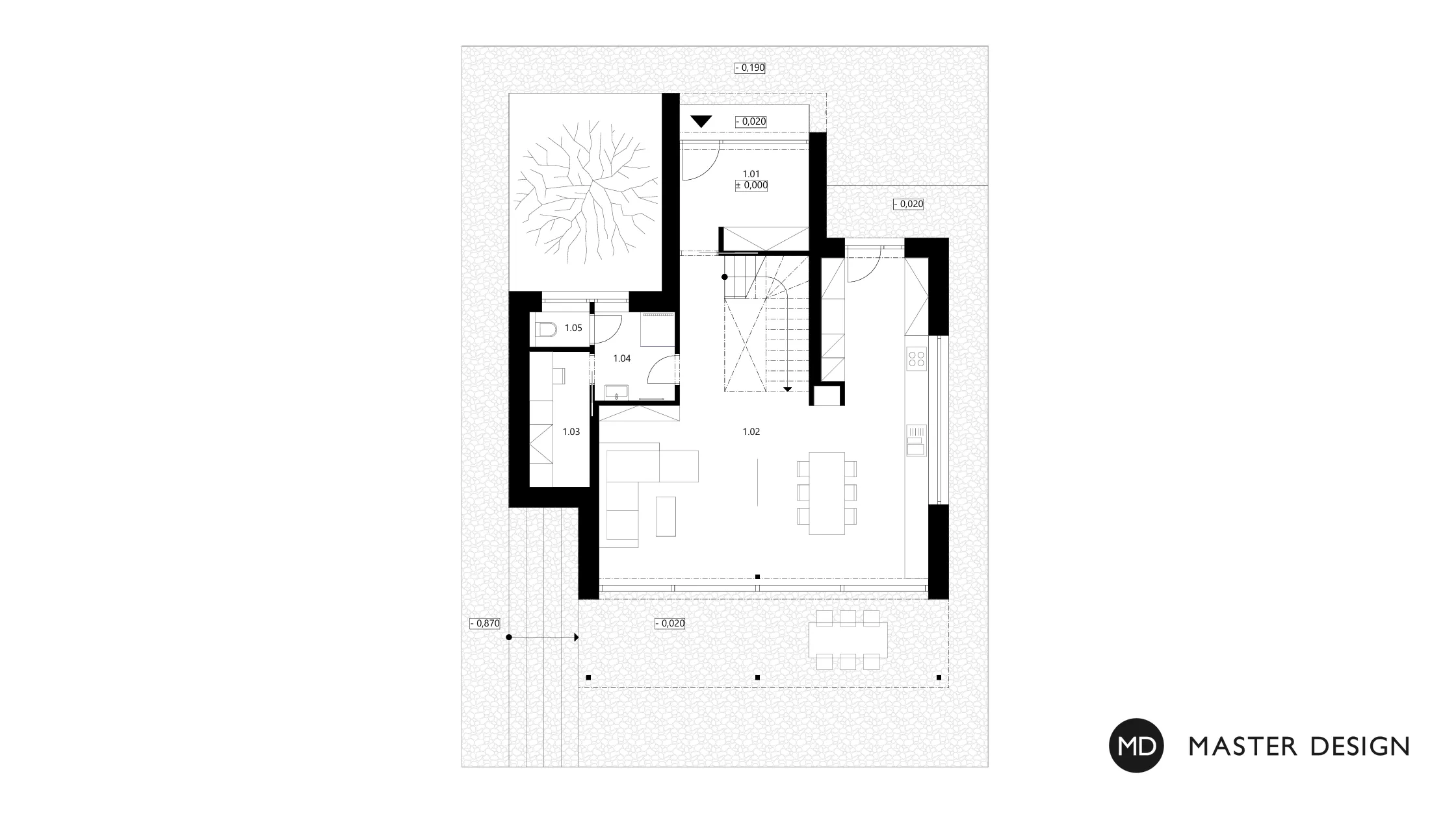 Family houseNový Vestec - visualisation4 Family houseNový Vestec - visualisation4