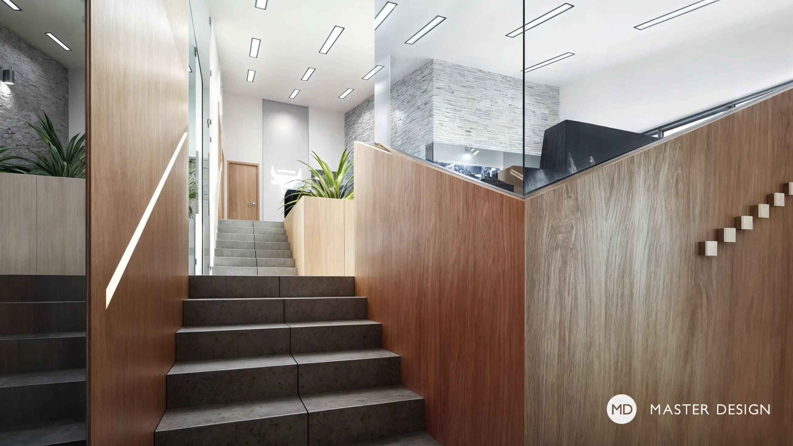 Office building interiorOlešná - visualisation3