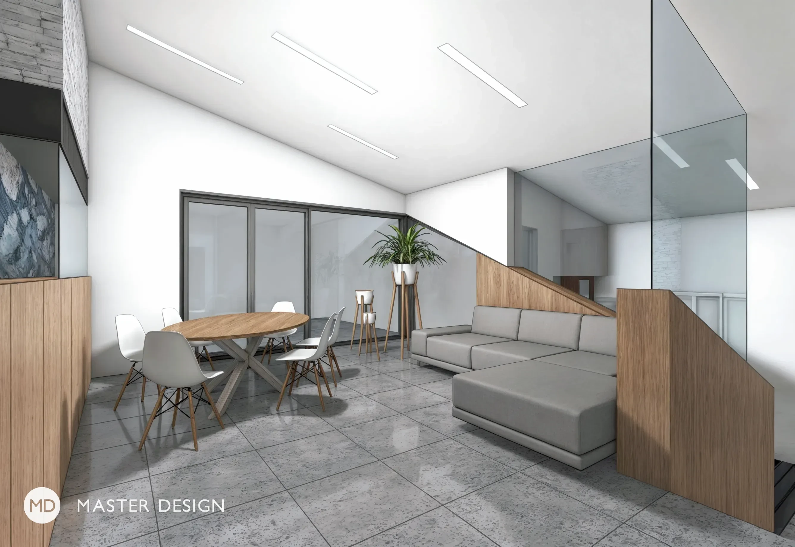 Office building interiorOlešná - visualisation11