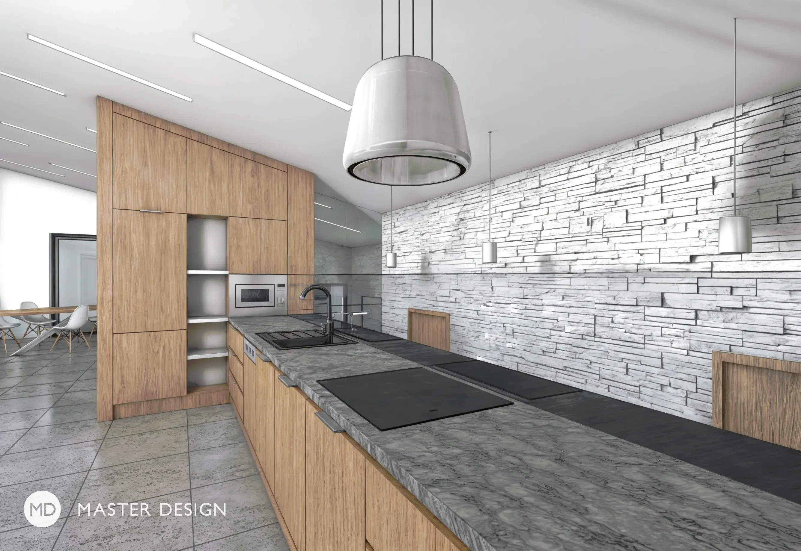 Office building interiorOlešná - visualisation13