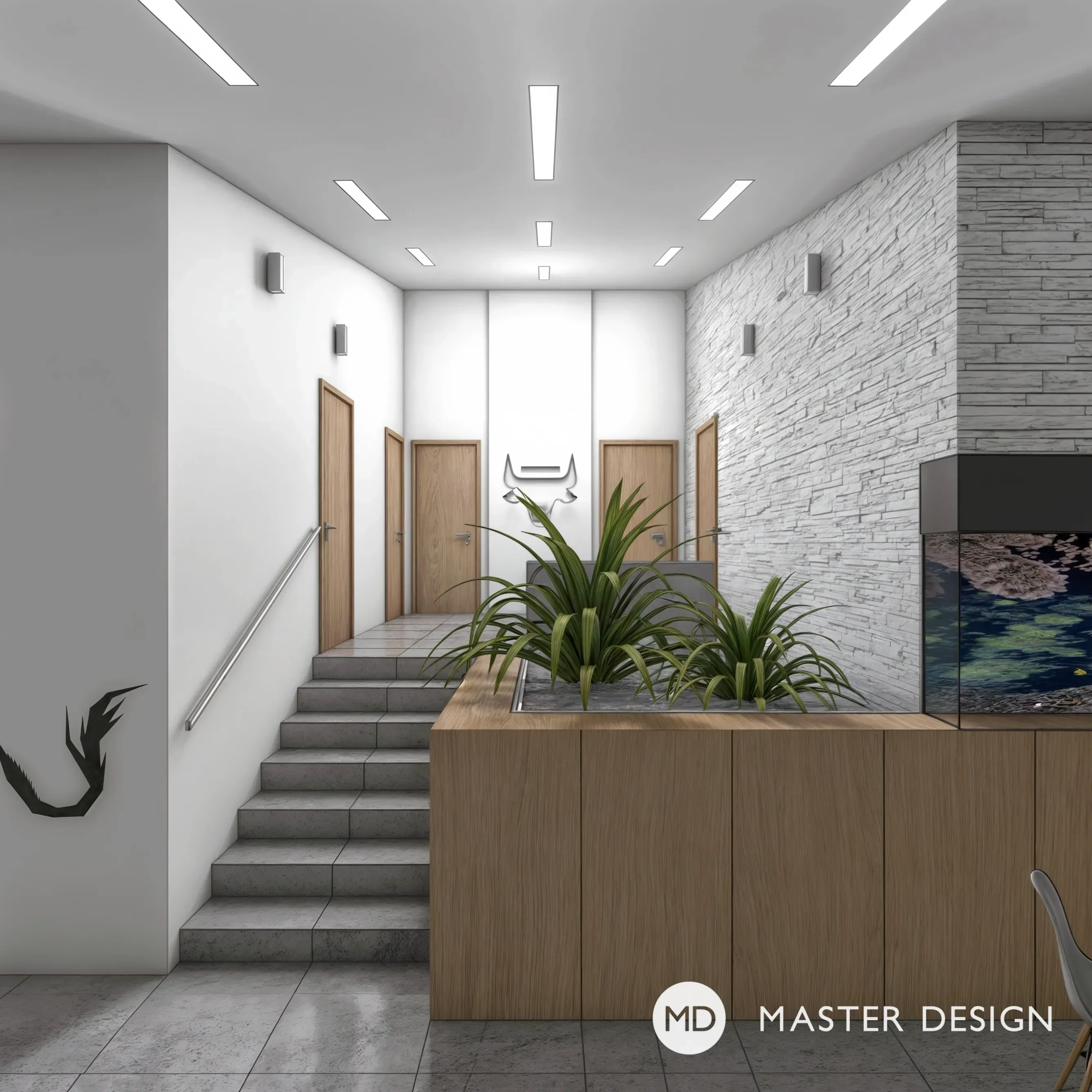 Office building interiorOlešná - visualisation17