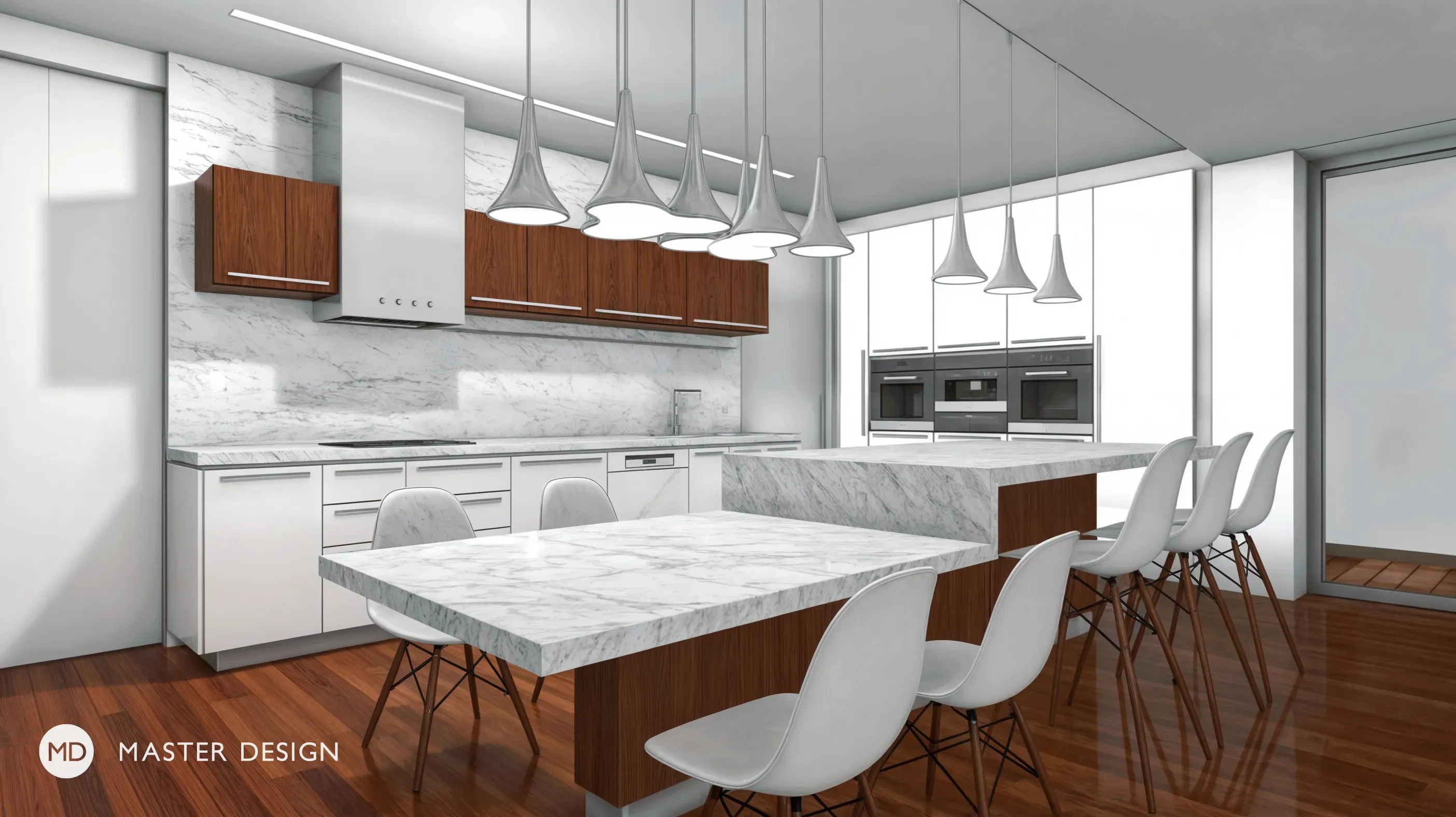 Family house interiorPraha Hořovice - visualisation3
