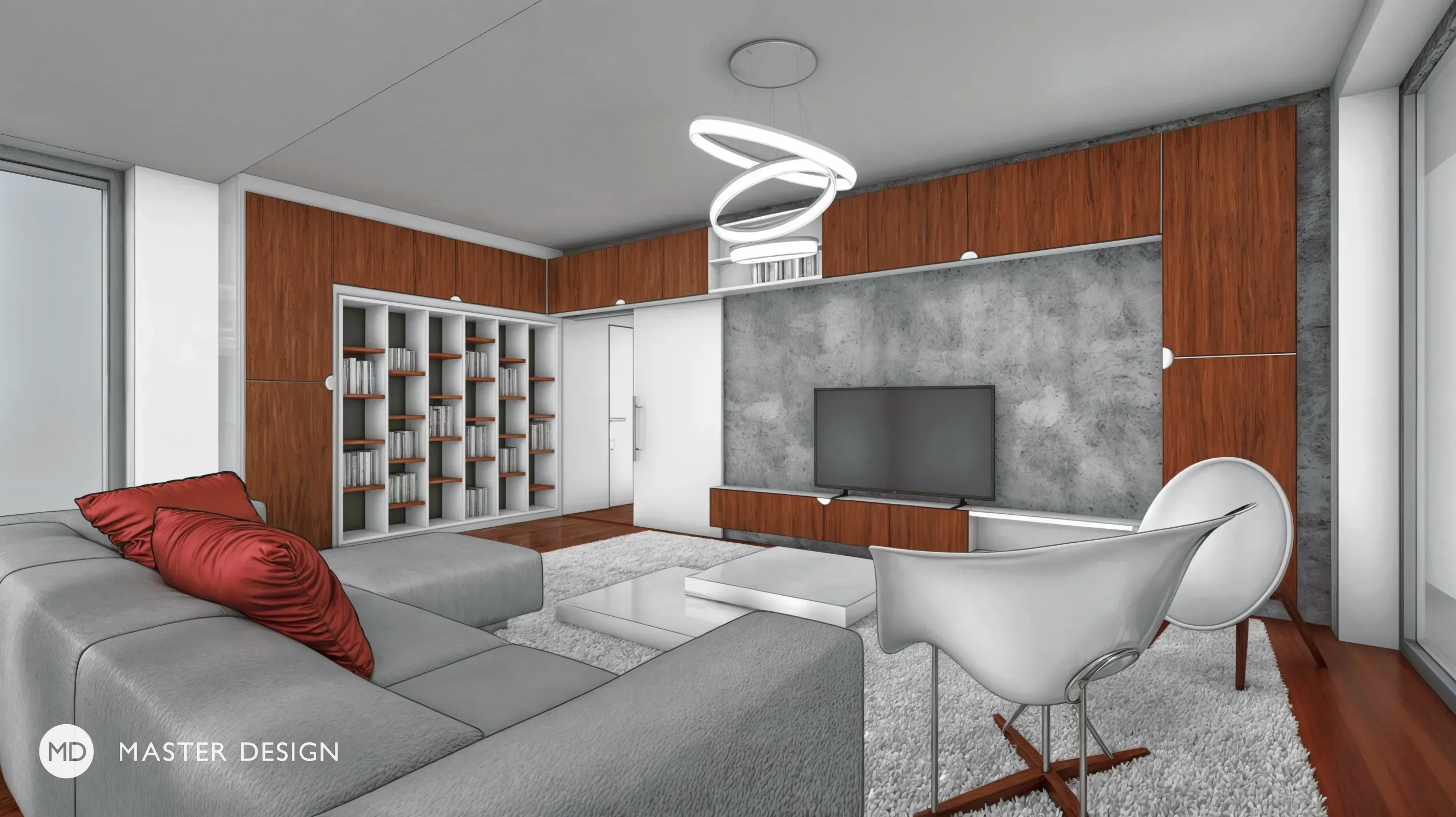 Family house interiorPraha Hořovice - visualisation4