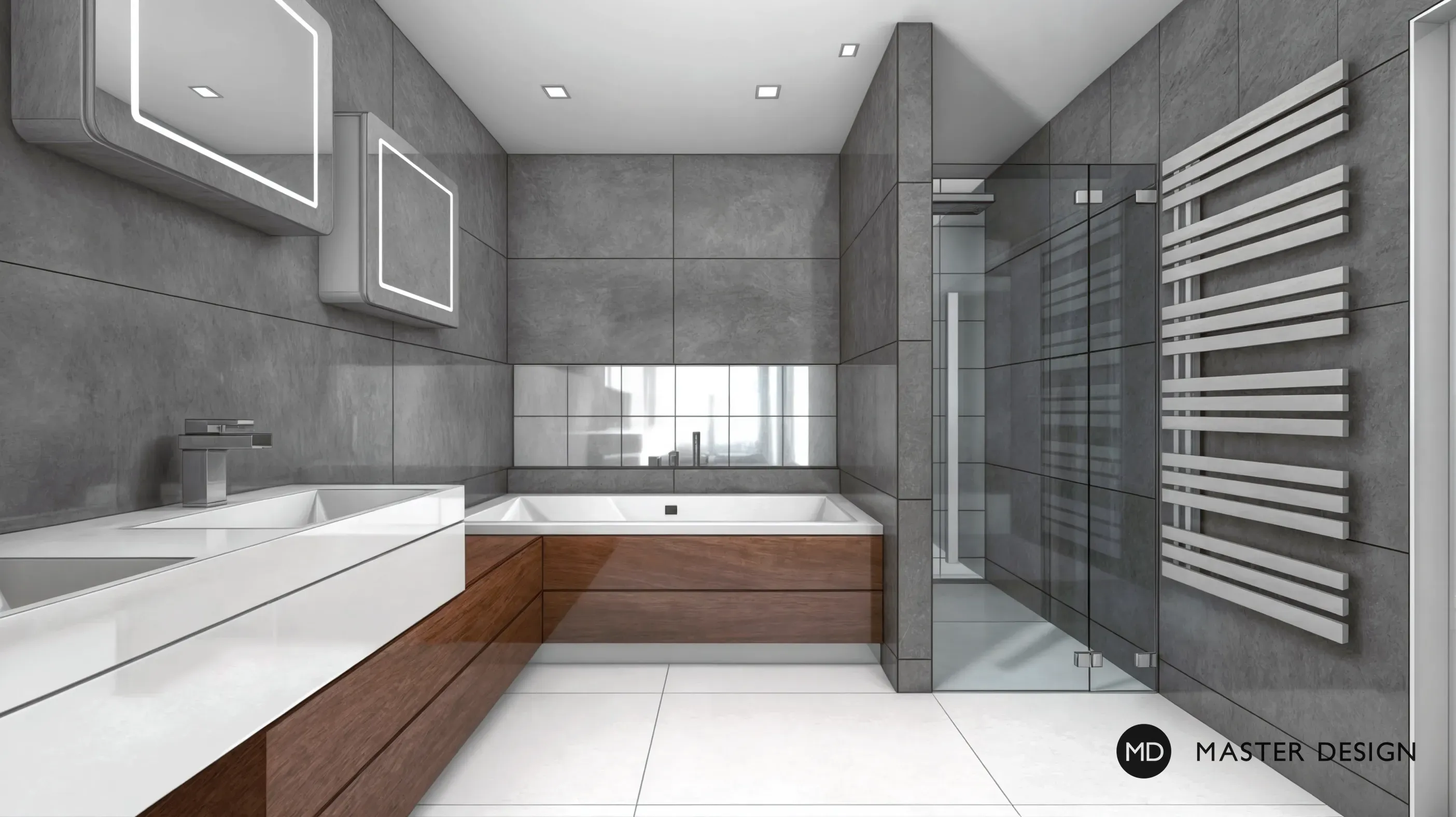 Family house interiorPraha Hořovice - visualisation10
