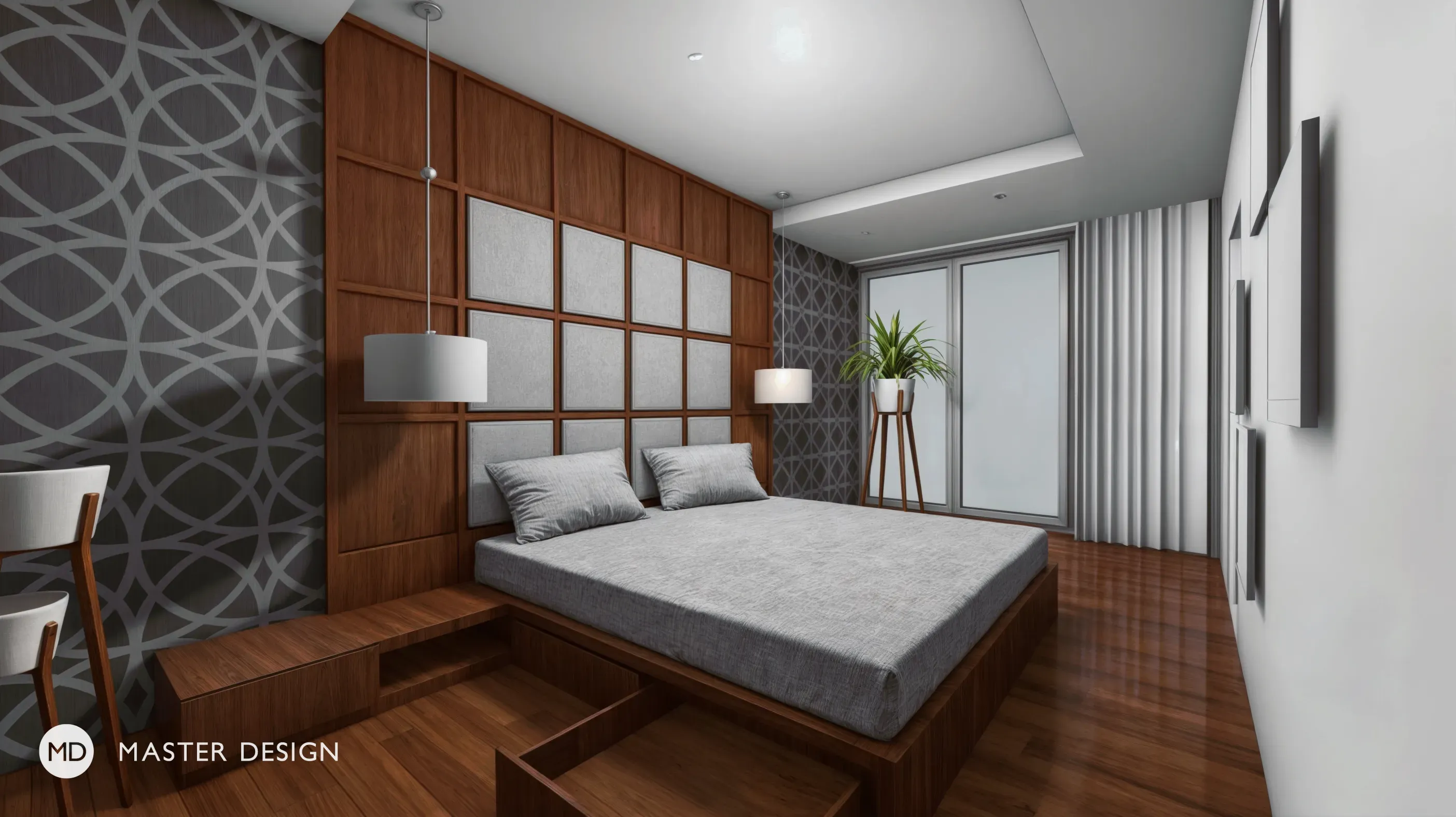 Family house interiorPraha Hořovice - visualisation13