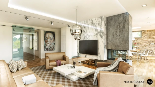 Family house - Tovéř u Olomouce - main visualisation