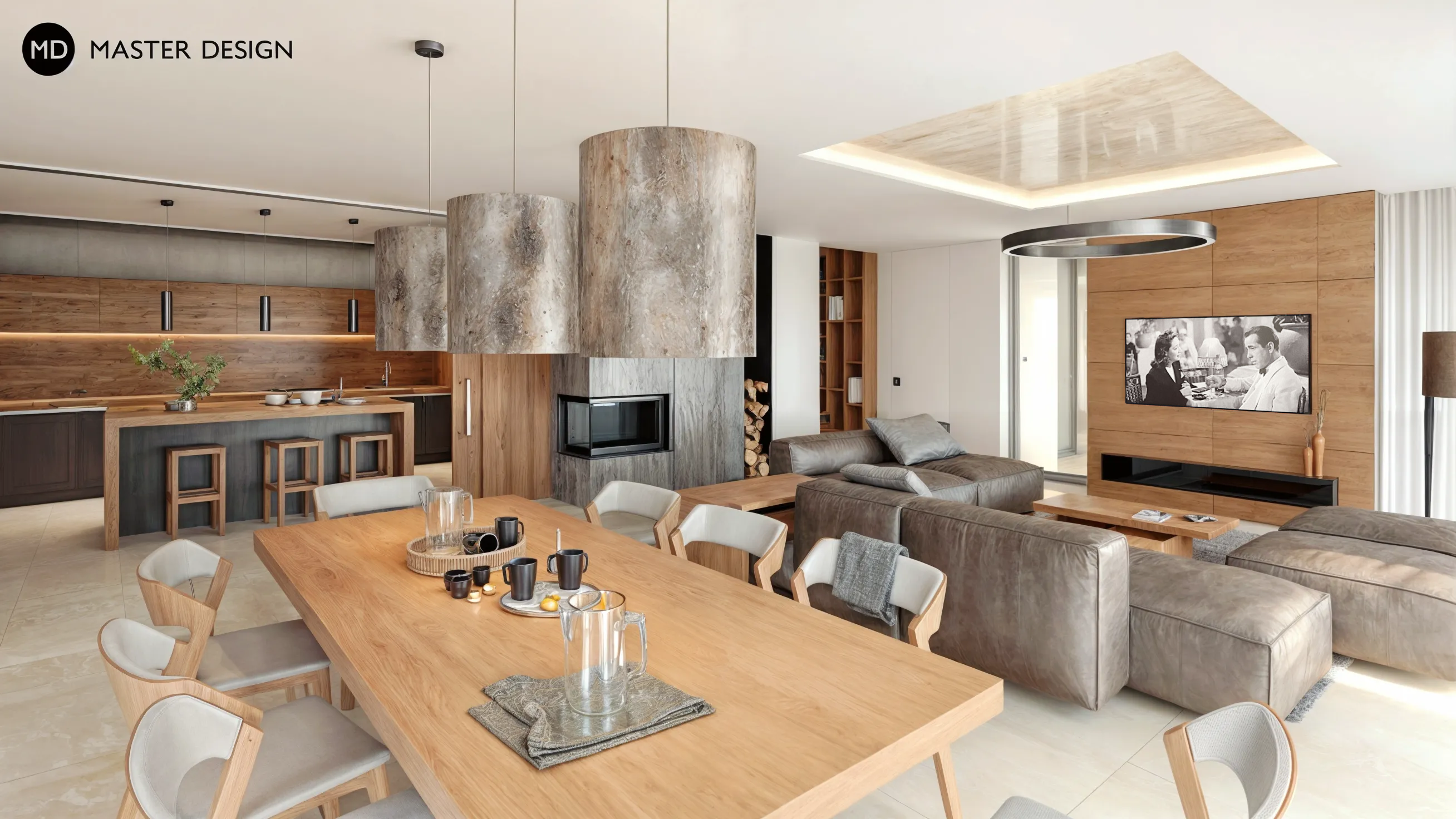Family house interiorJaroměř - visualisation2