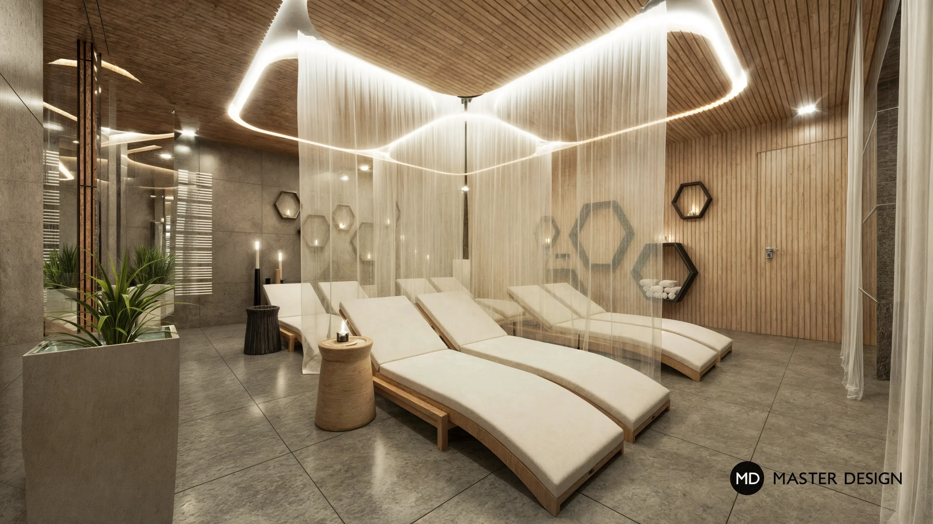 Interiéry pro sportovně rekreační a ubytovací centrum s wellness - Znojmo - preview