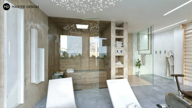 Family house interior - Lelekovice - main visualisation
