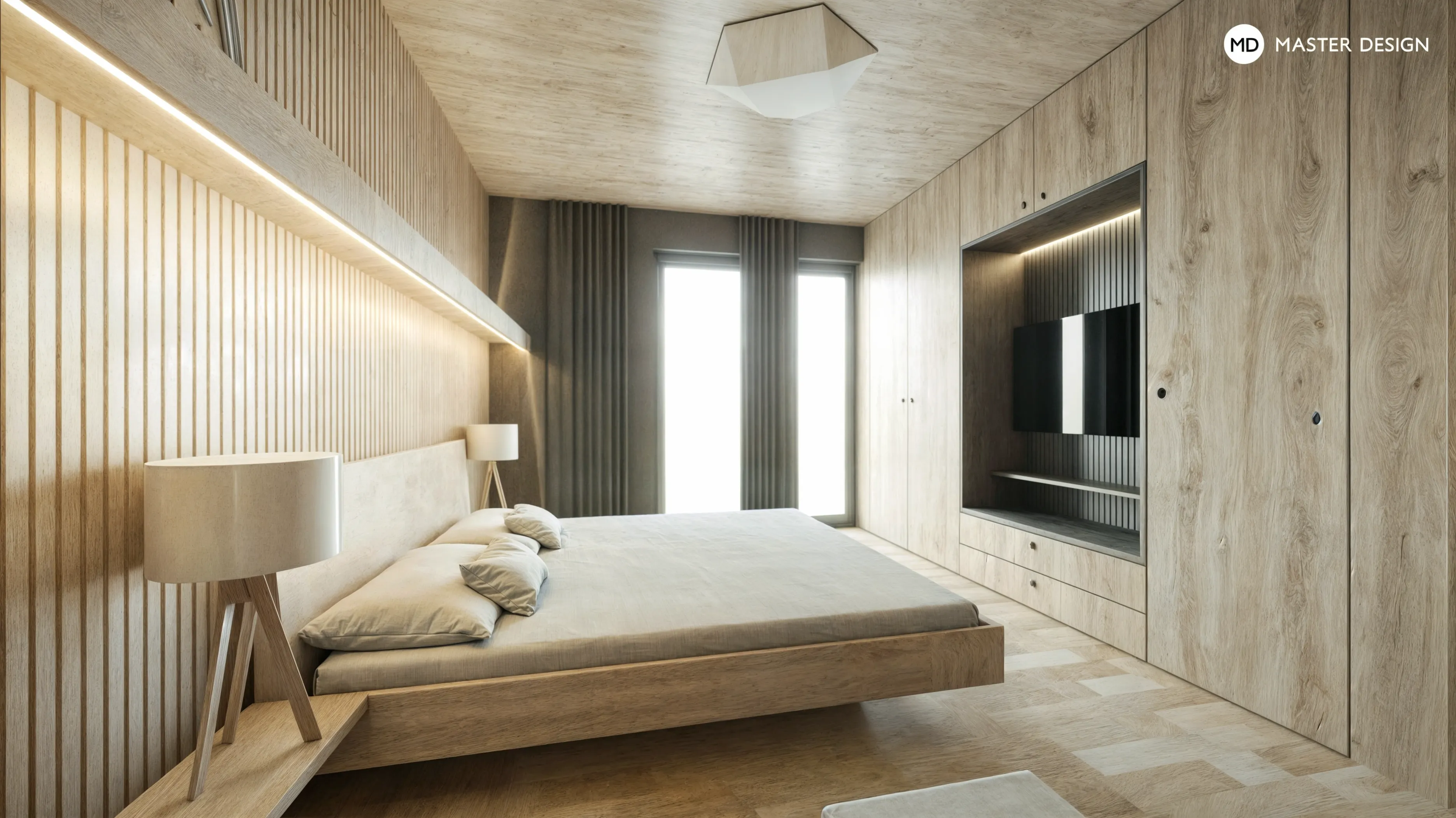 Interiors with wooden walls for pension in - Predlitz - preview