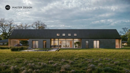 Country House with Stone Cladding - Sedlnice - main visualisation
