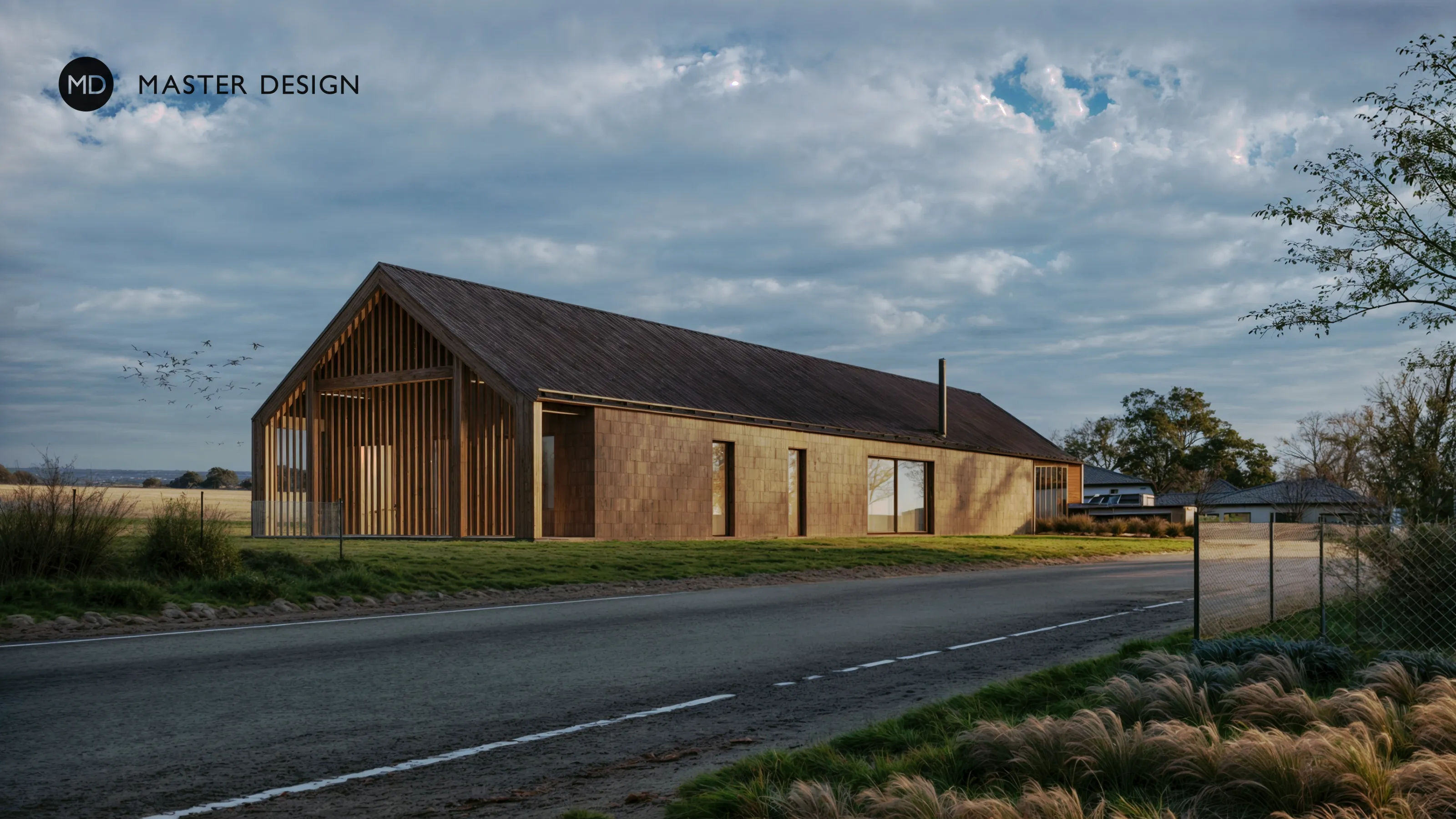 Country House with Stone CladdingSedlnice - visualisation2