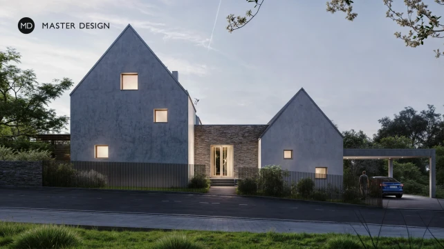 Villa above the Vineyard - Rakovník - main visualisation