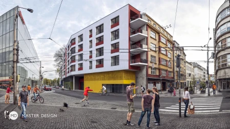 Appartment building in city center - Ostrava - main visualisation