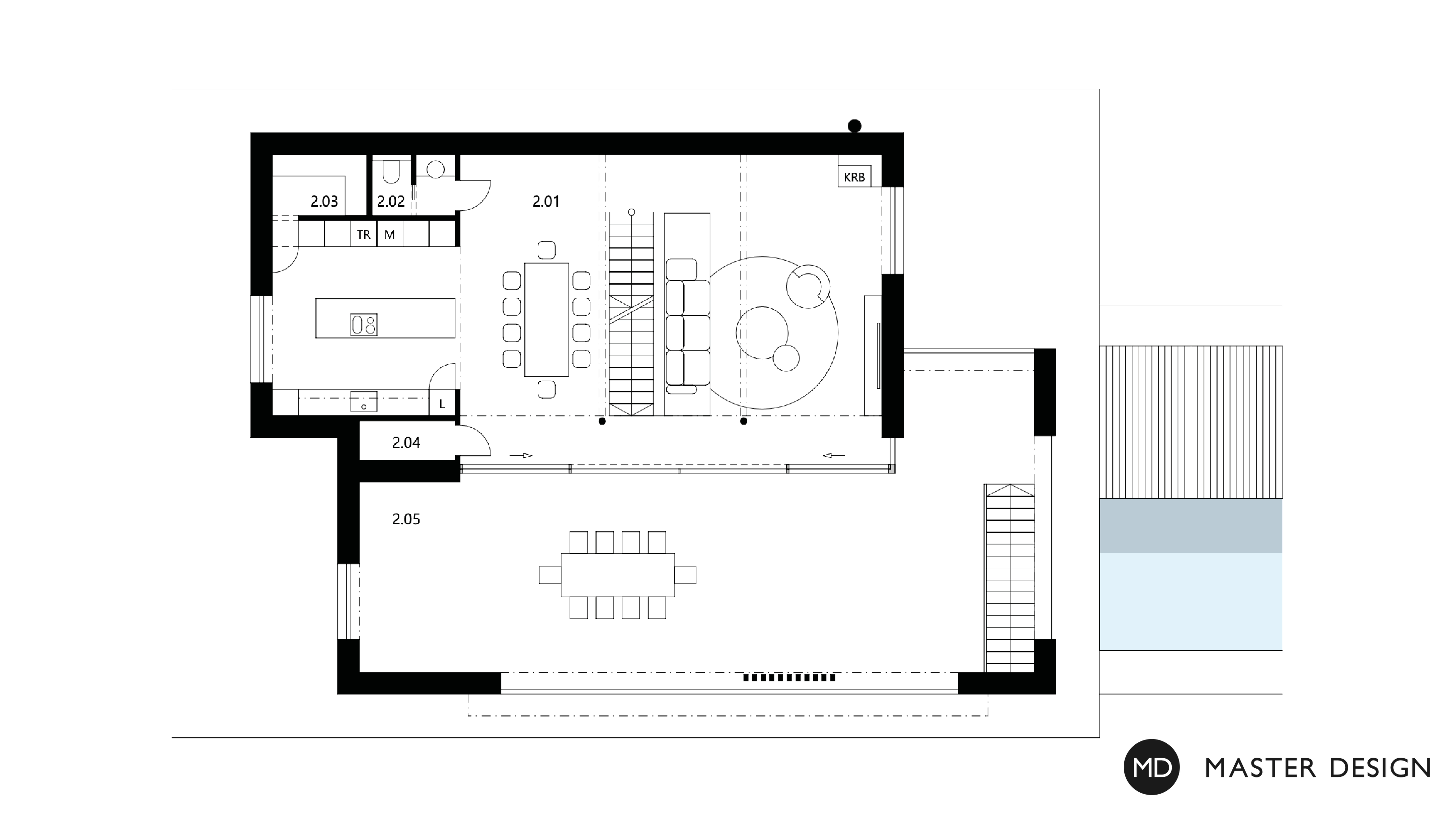 Modern English villa with a scenic viewHradec nad Moravicí - visualisation4
