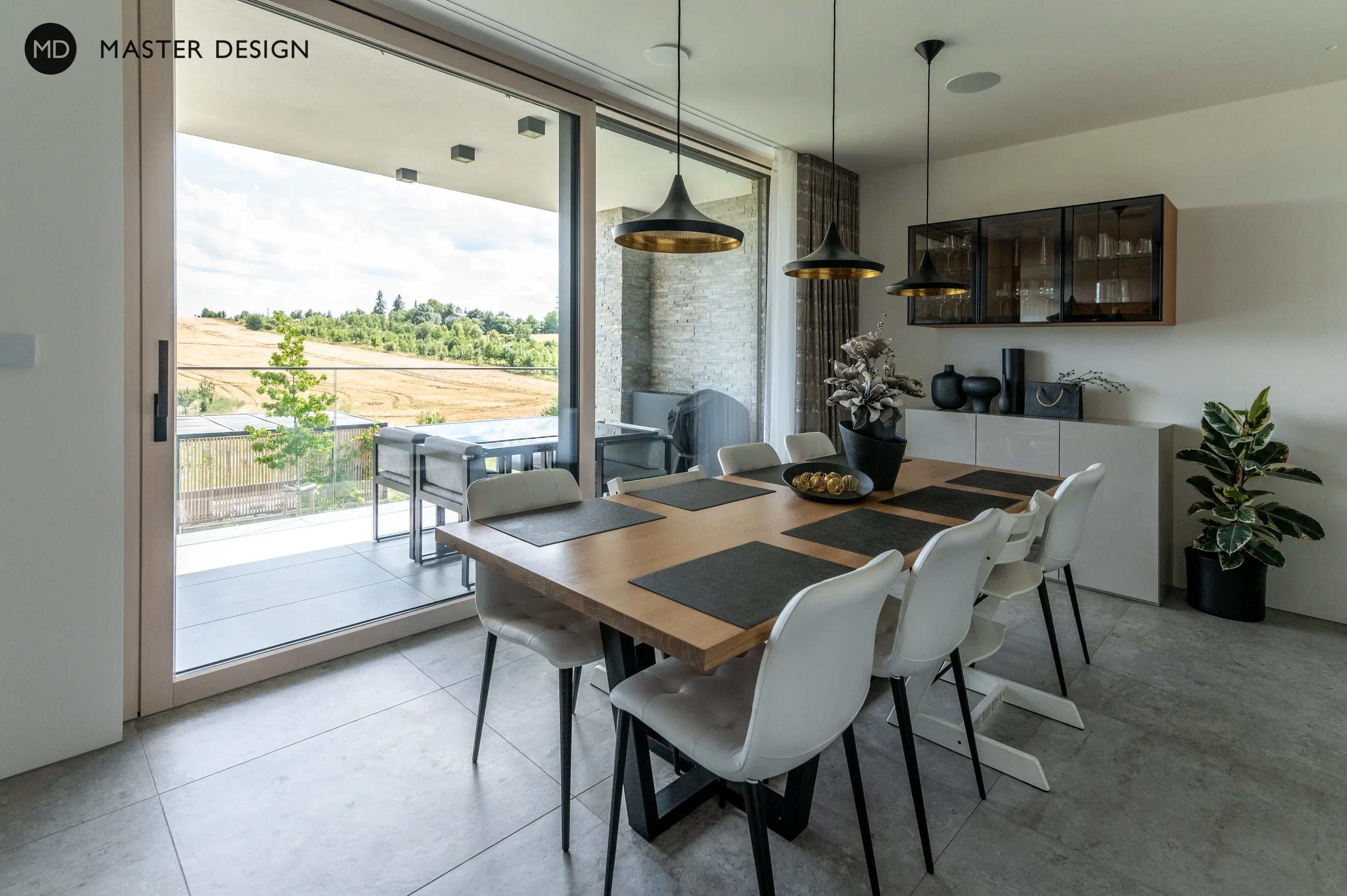 Interiér třípatrového domu s luxferovou stěnouPraha - vizualizace7 Interiér třípatrového domu s luxferovou stěnouPraha - vizualizace7