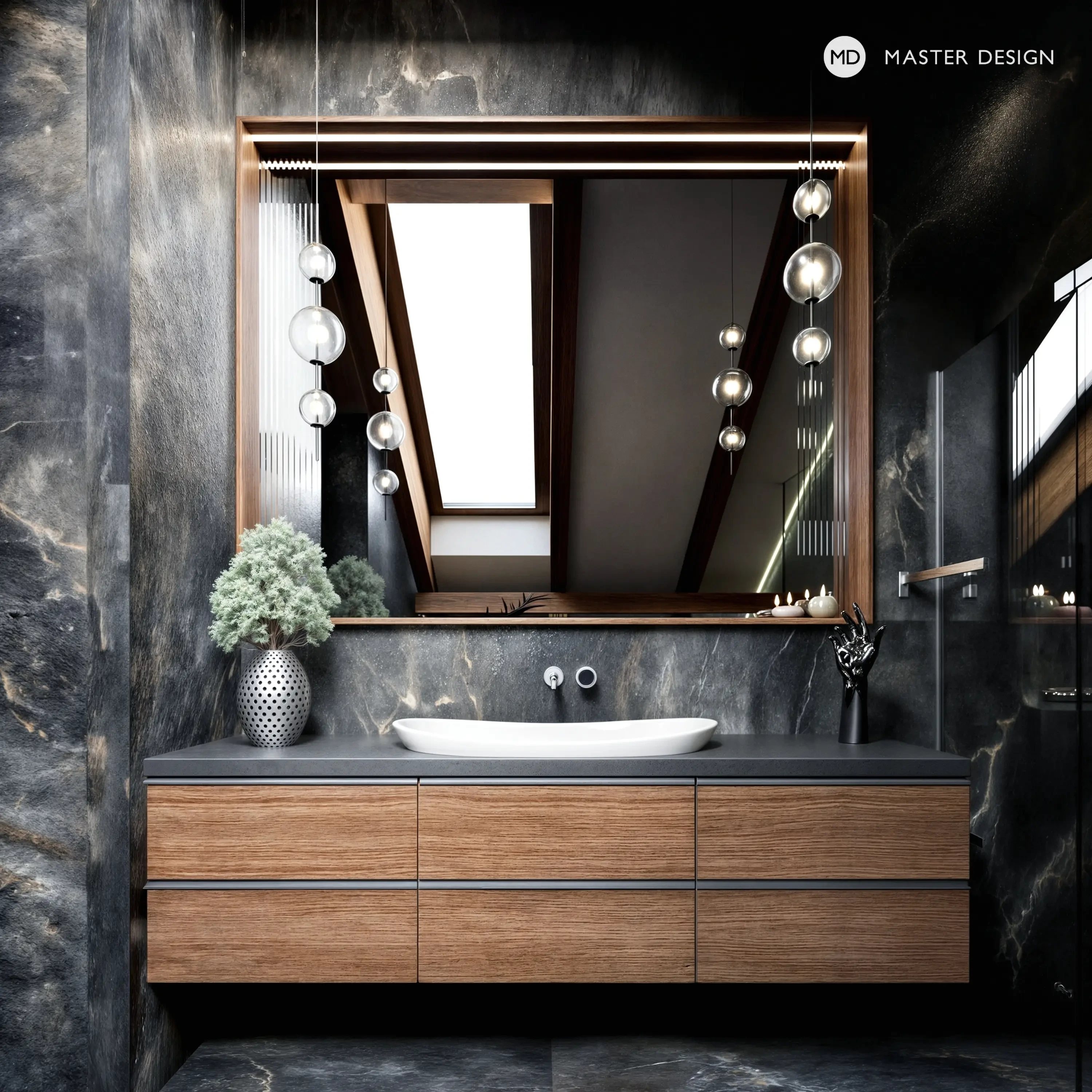 Gentleman's attic apartmentOstrava - visualisation7