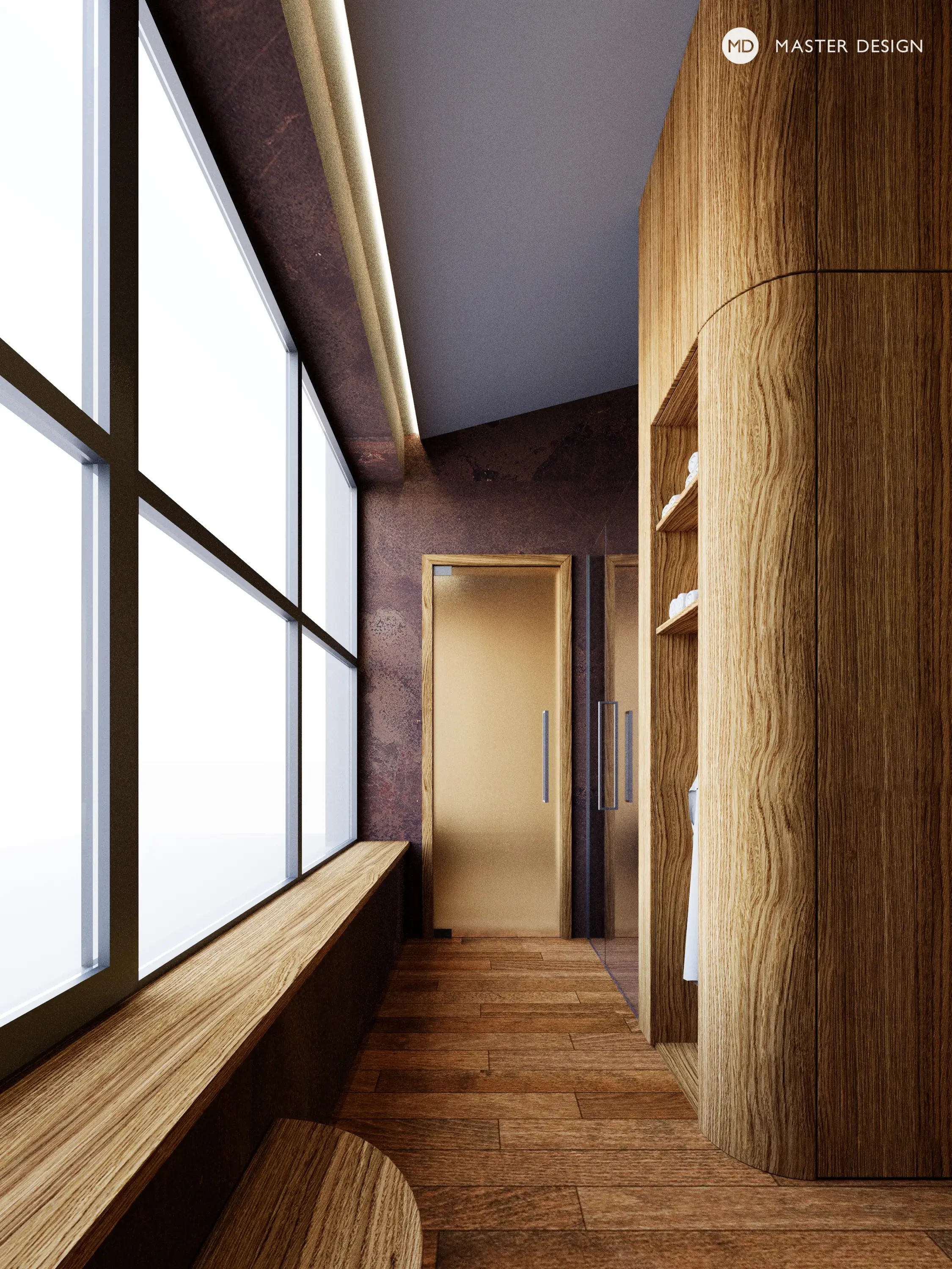 Gentleman's attic apartmentOstrava - visualisation9