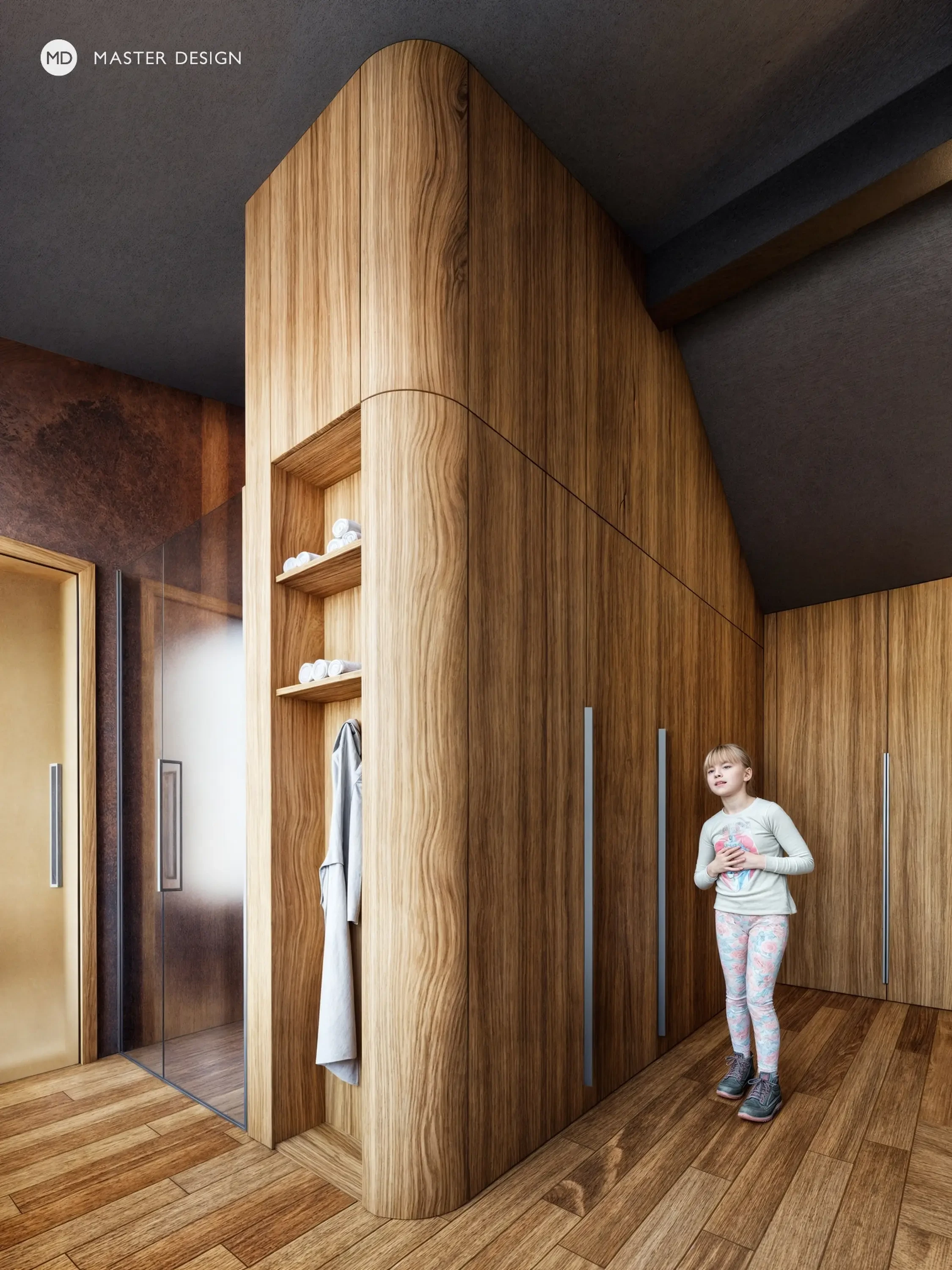 Gentleman's attic apartmentOstrava - visualisation10