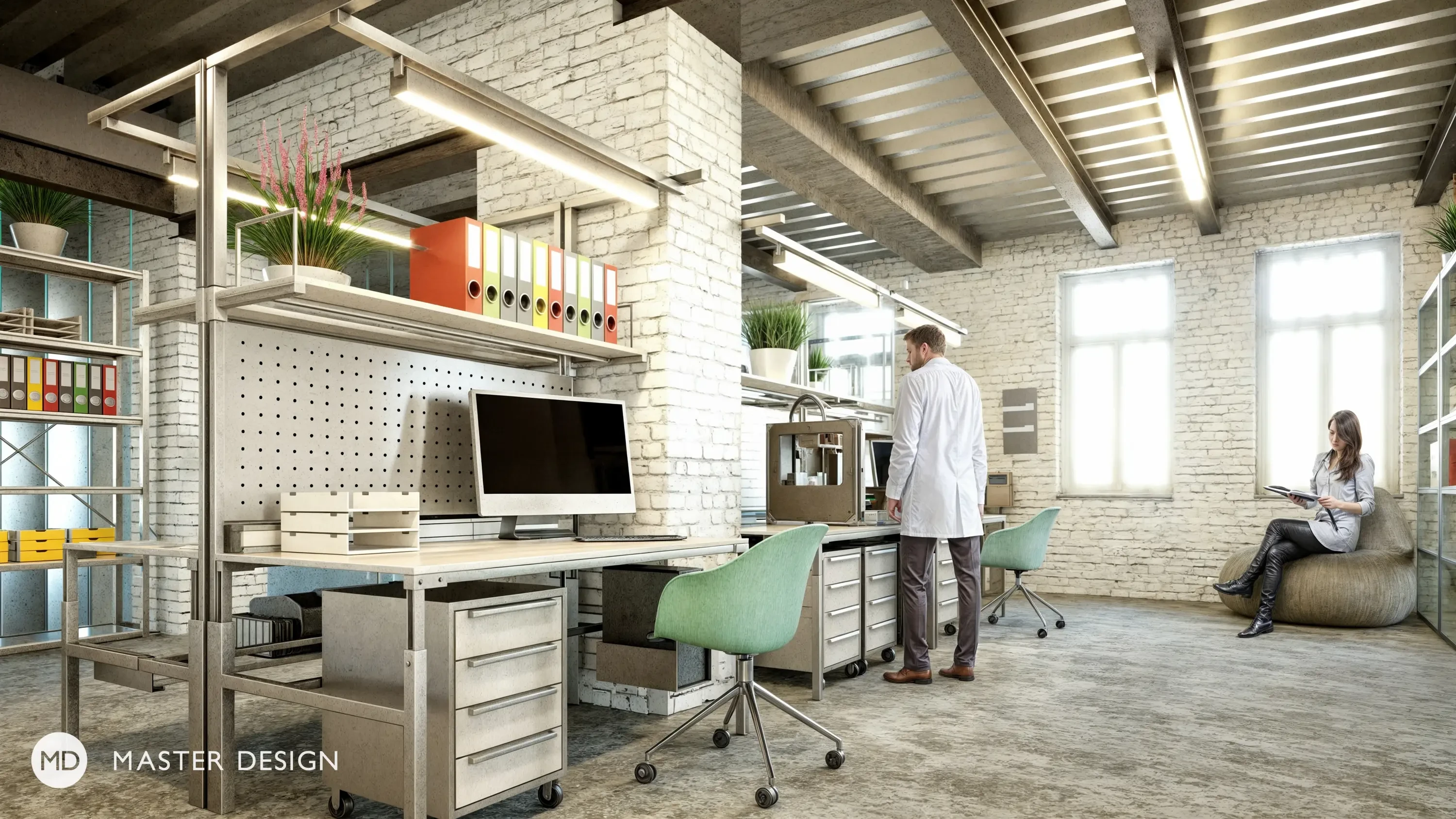 Laboratorní centrum ve veřejné budověOstrava - vizualizace2