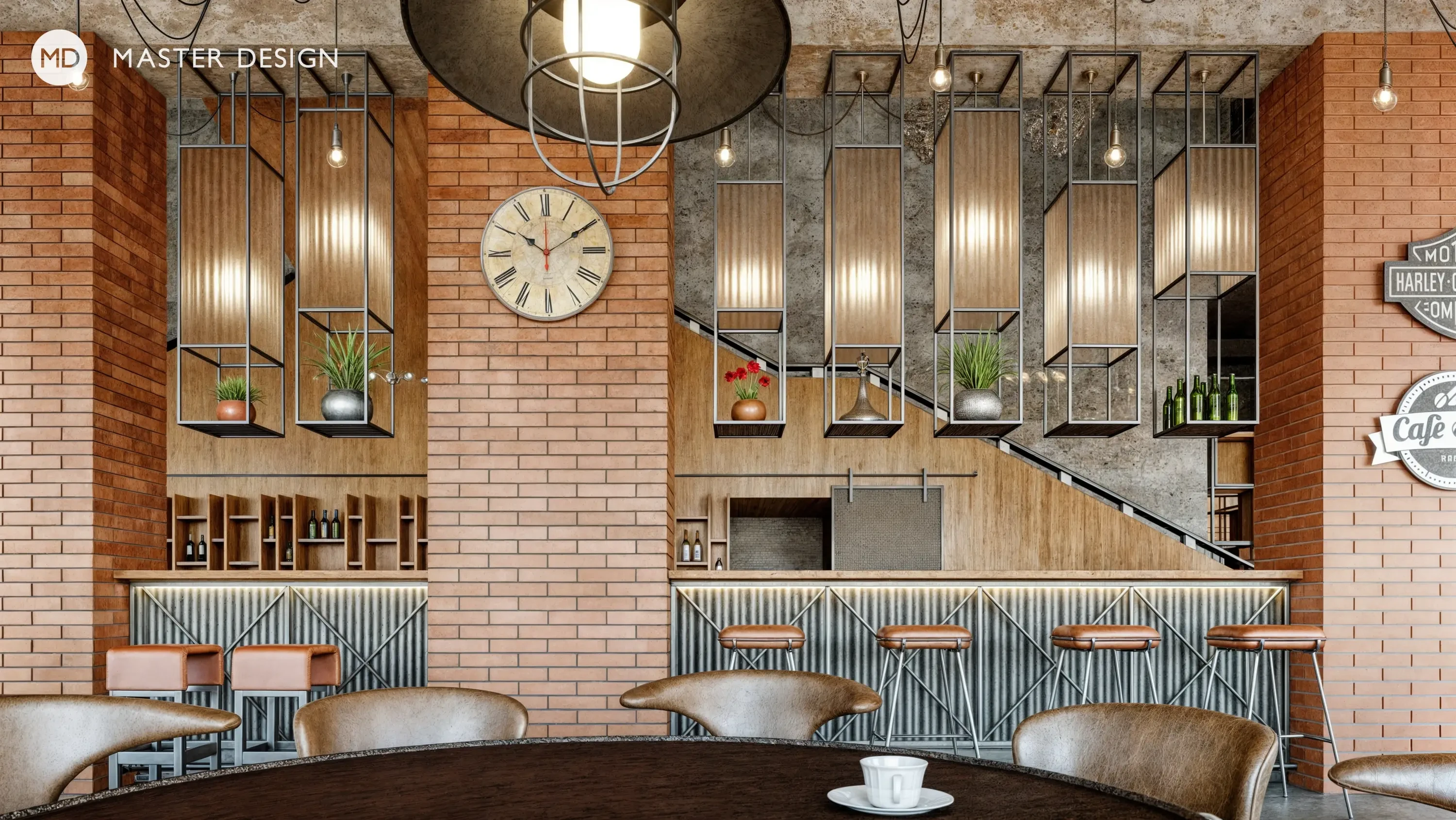 Industriální restauraceOstrava - vizualizace2