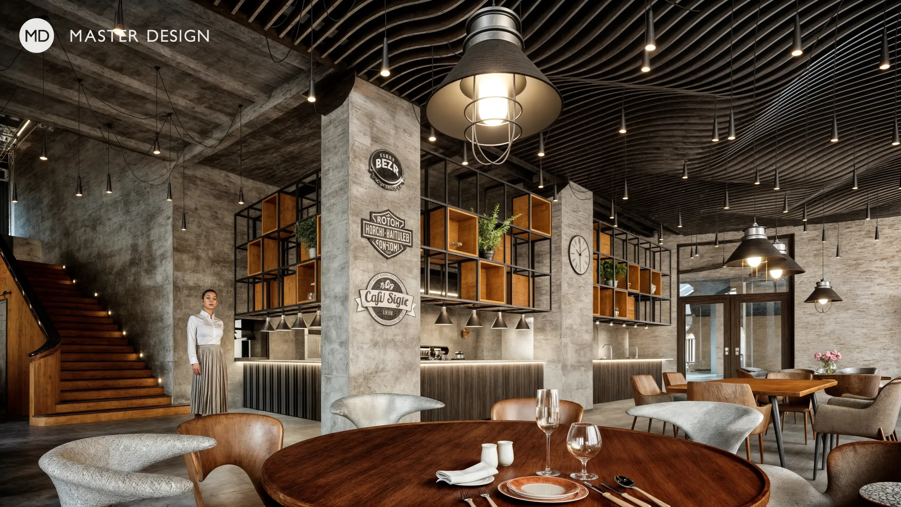 Industriální restauraceOstrava - vizualizace4
