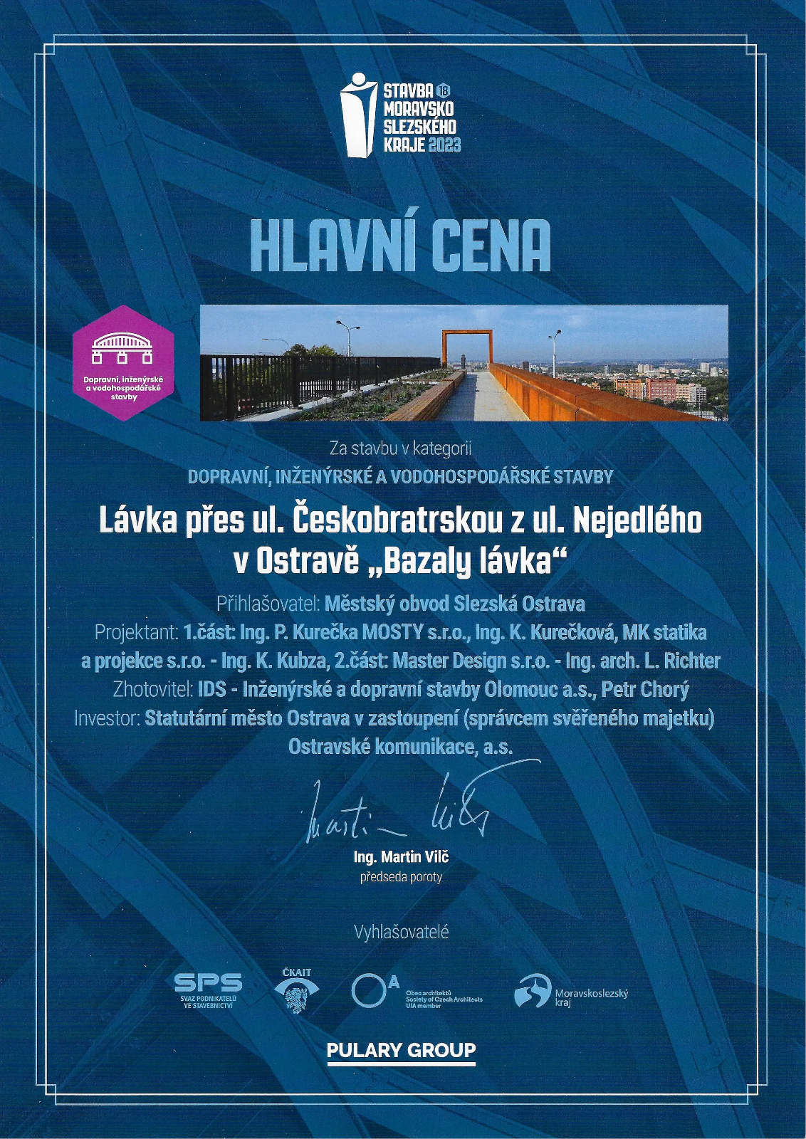 Stavba Moravskoslezského kraje 2023