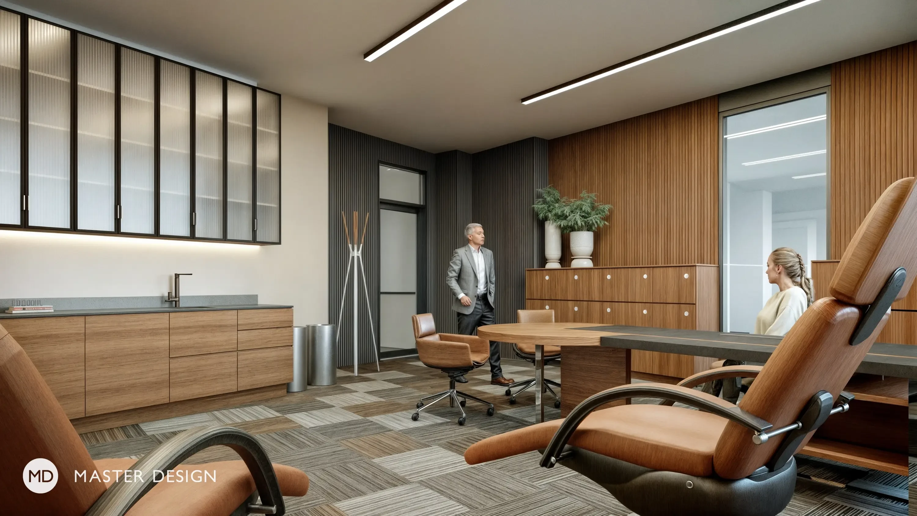 Moderní klinika s domácím prostředím - Ostrava - hlavní vizualizace