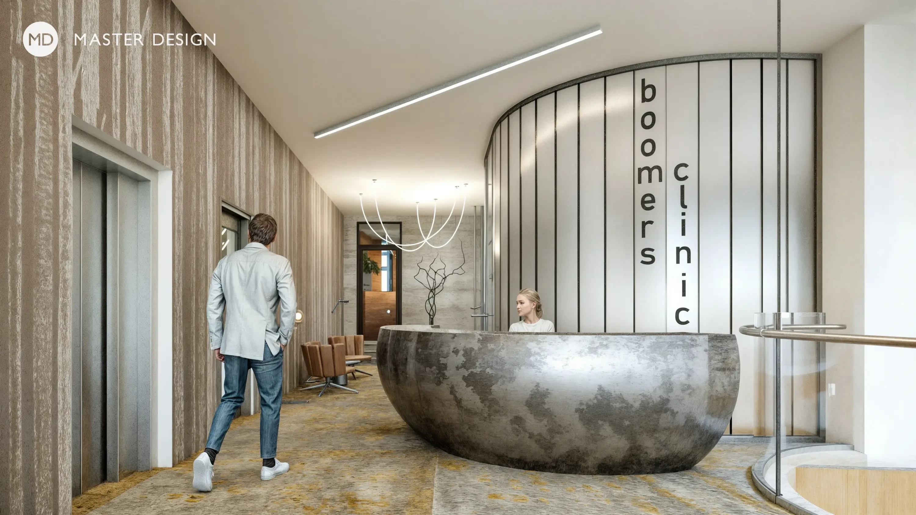 Moderní klinika s domácím prostředímOstrava - vizualizace6
